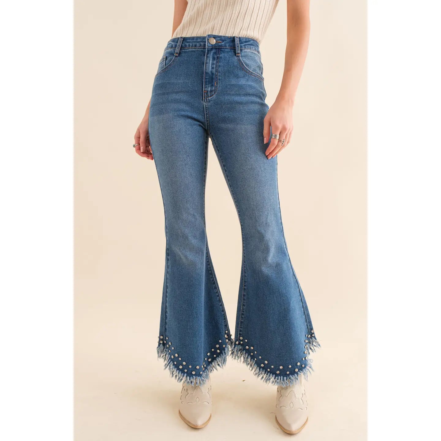 The Estelle Rhinestone Jeans
