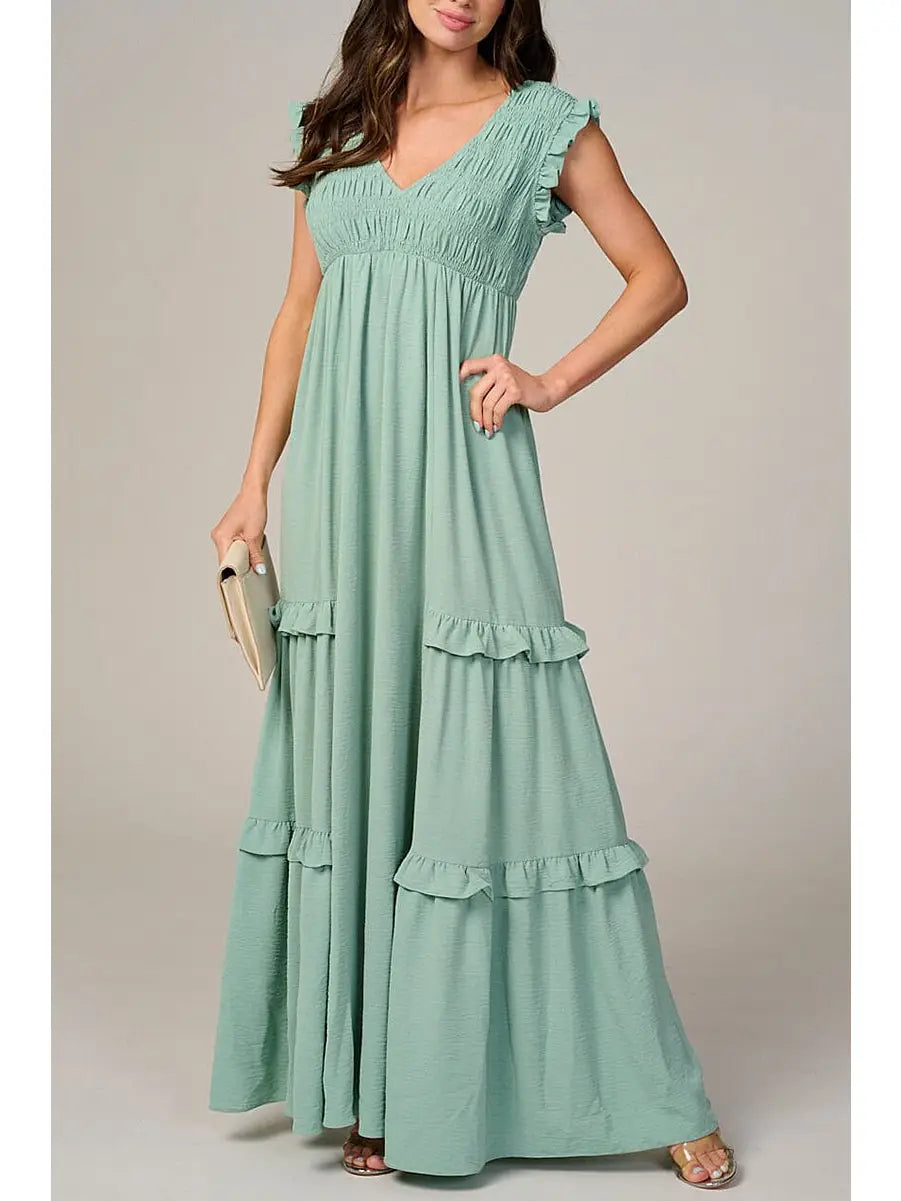 Sage Serenity Dress