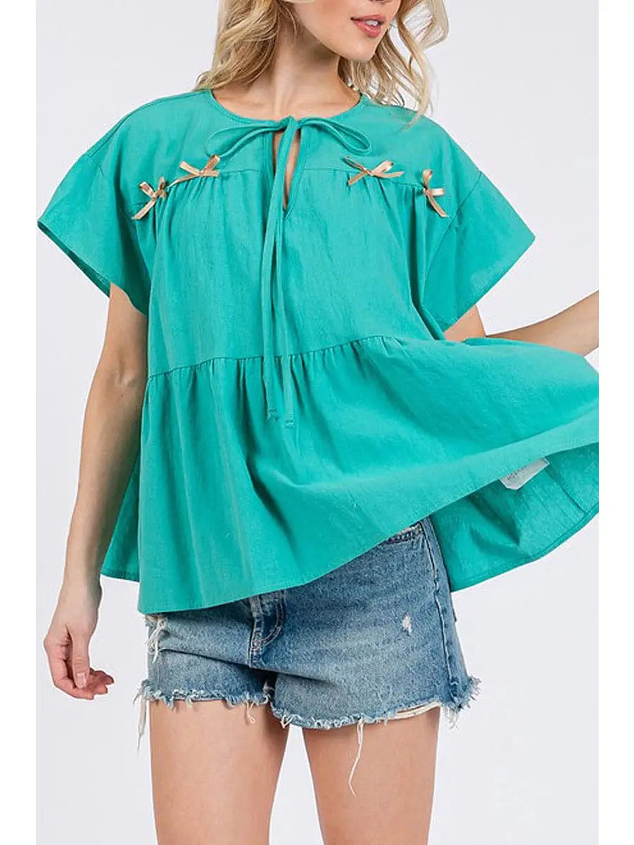 Island Flutter Top
