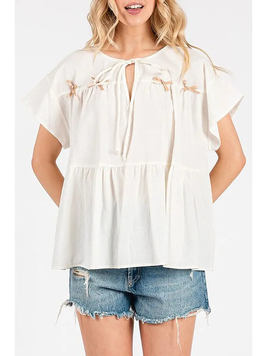 Island Flutter Top