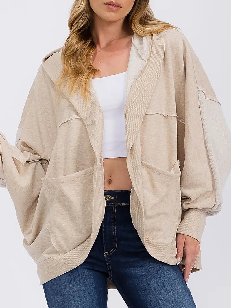 Fireside Flirt Hooded Cardigan