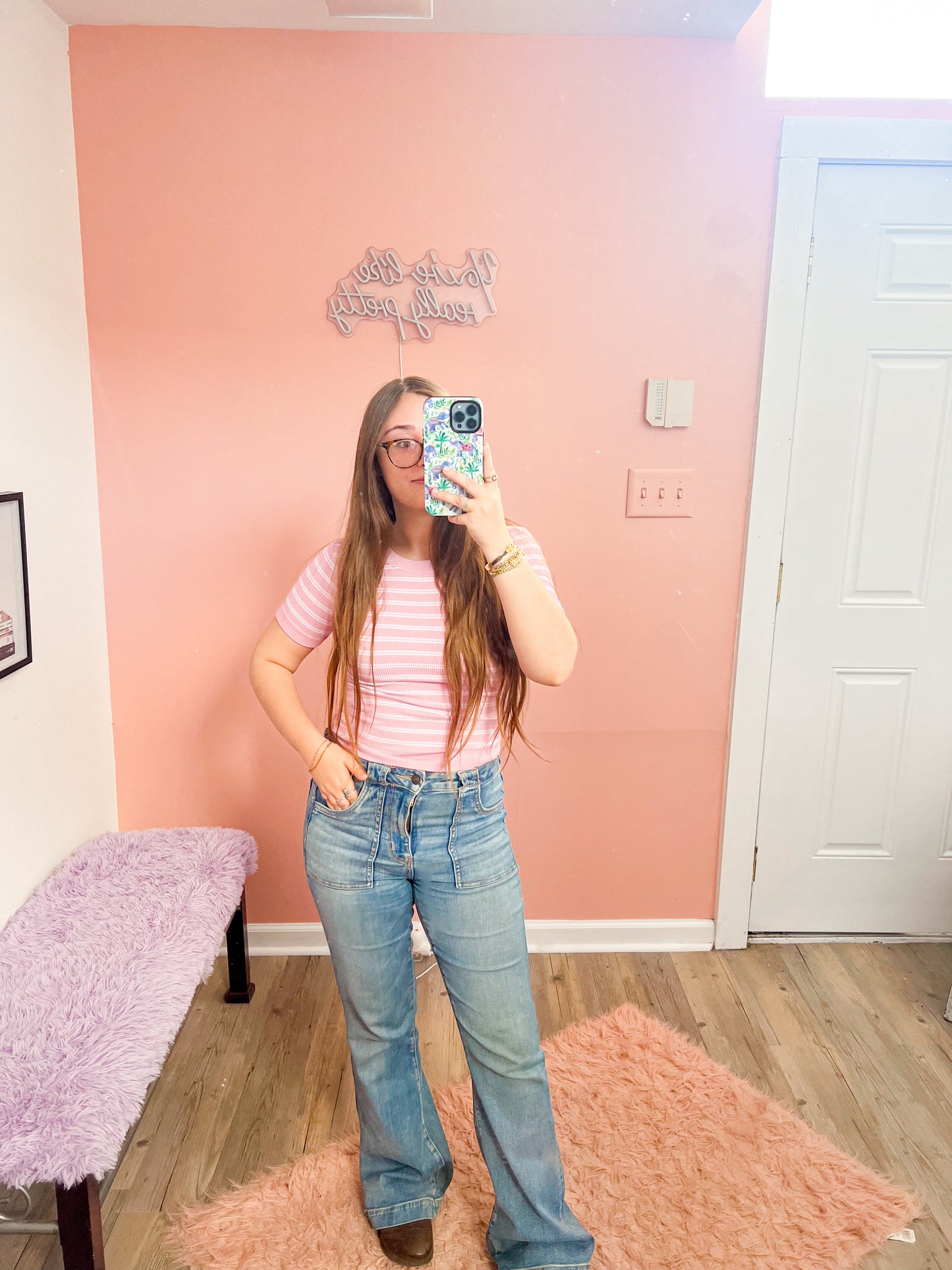 Blushing Seamless Top