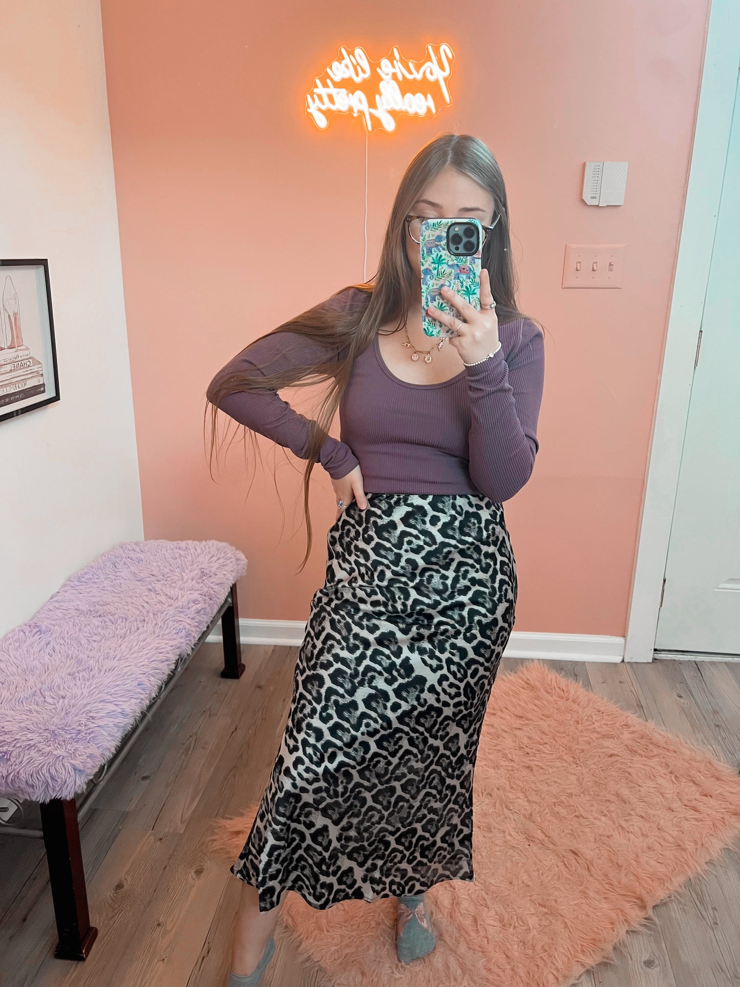 Signature Move Midi Skirt