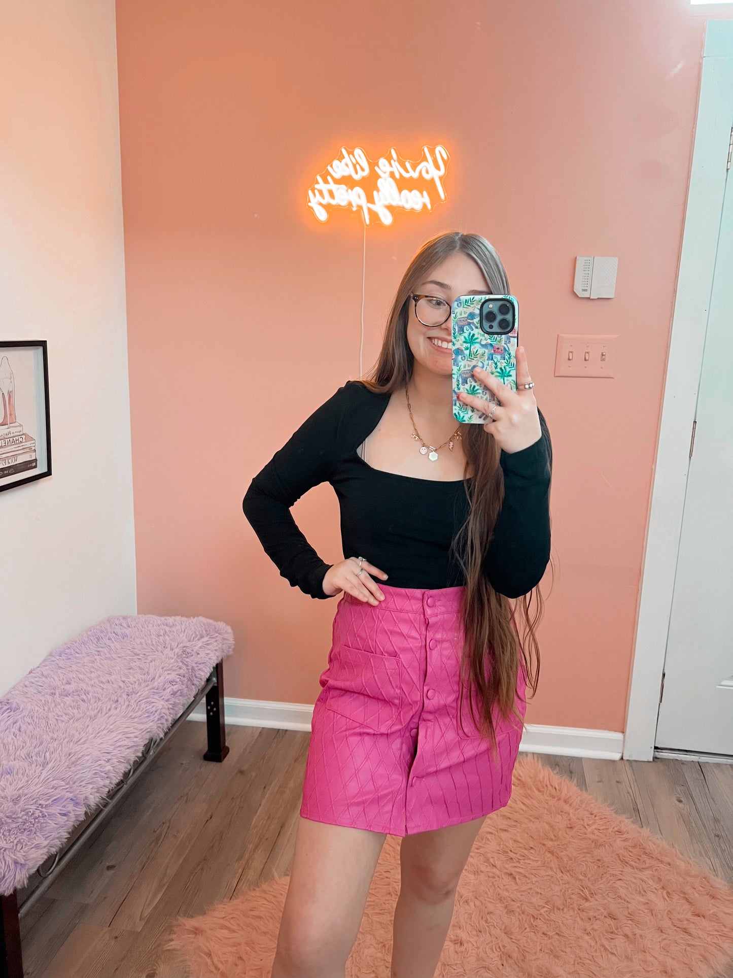 Roll With It Mini Skirt