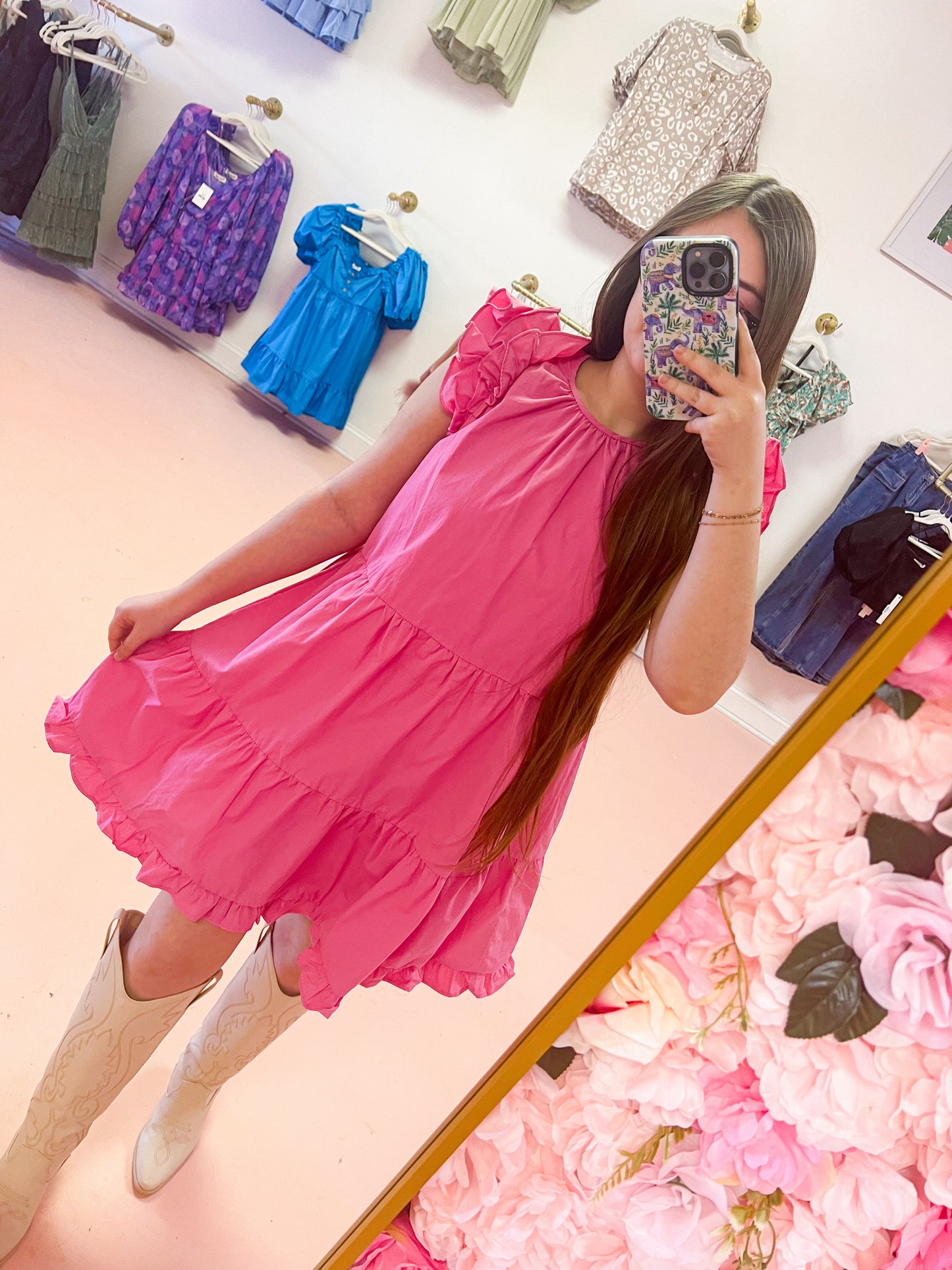 Tickled Pink Dress