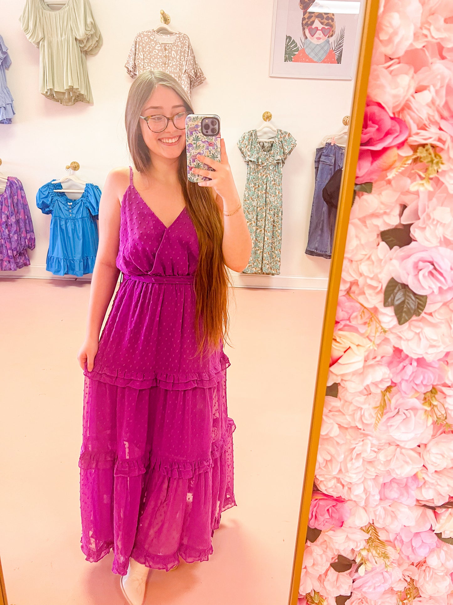 Graceful Beauty Maxi Dress