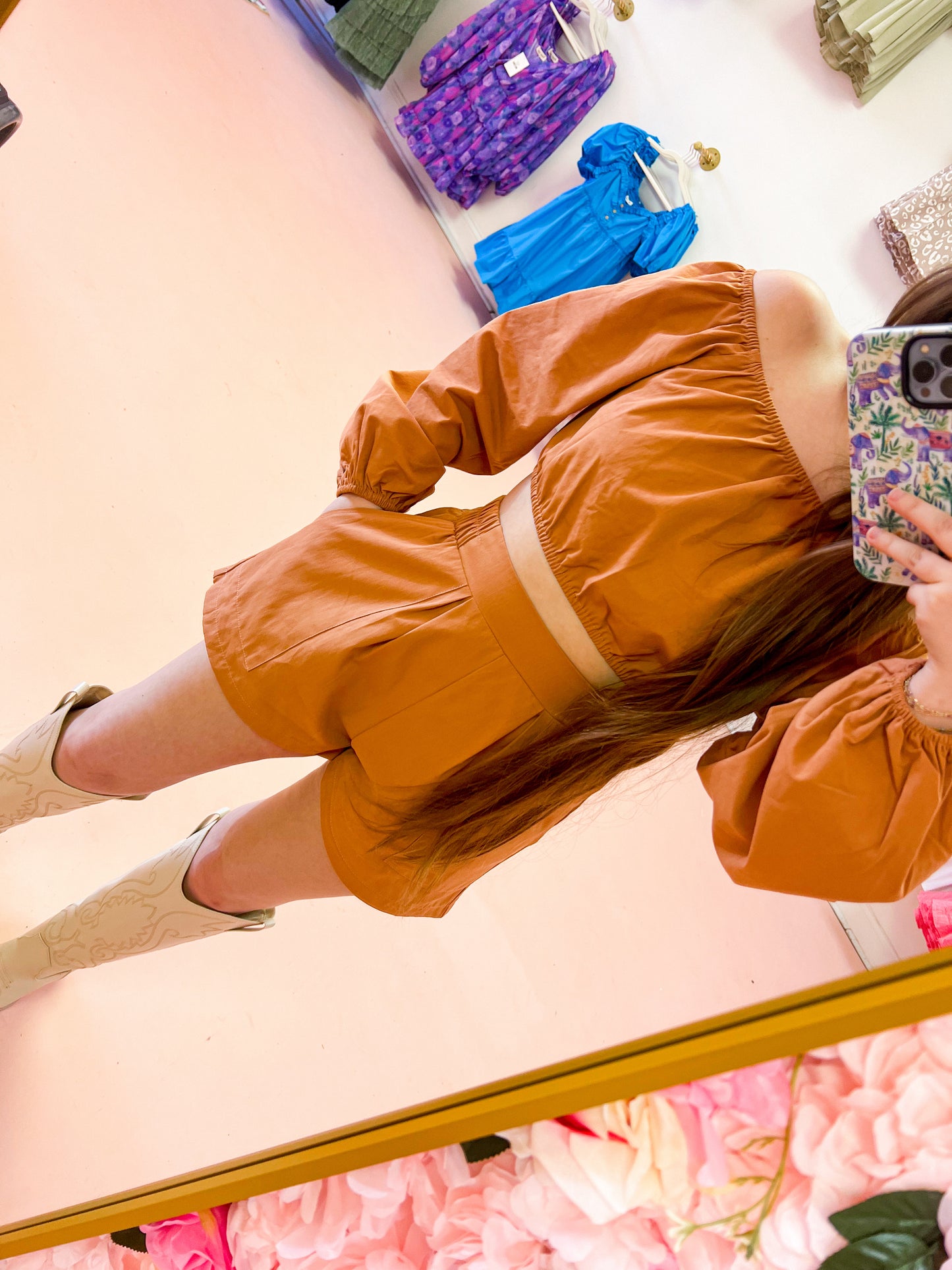 Take Note Shorts Set