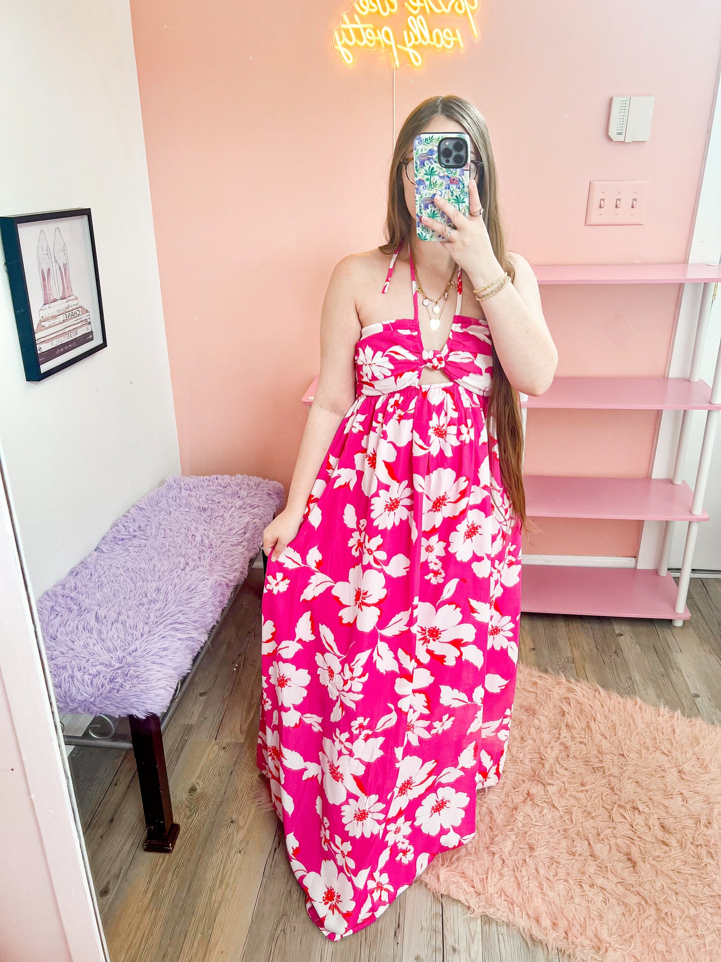 Tropical Bloom Dress