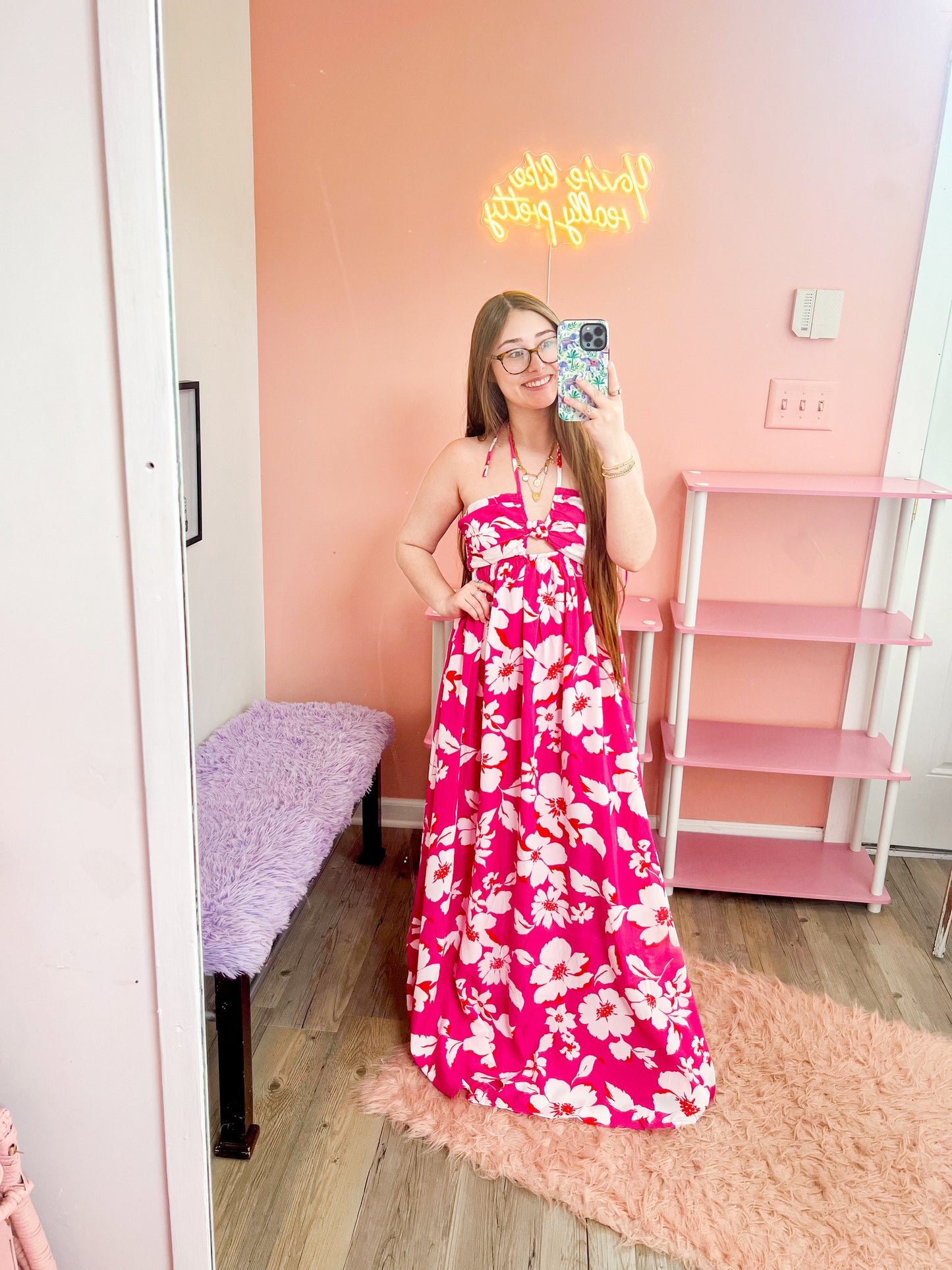 Tropical Bloom Dress