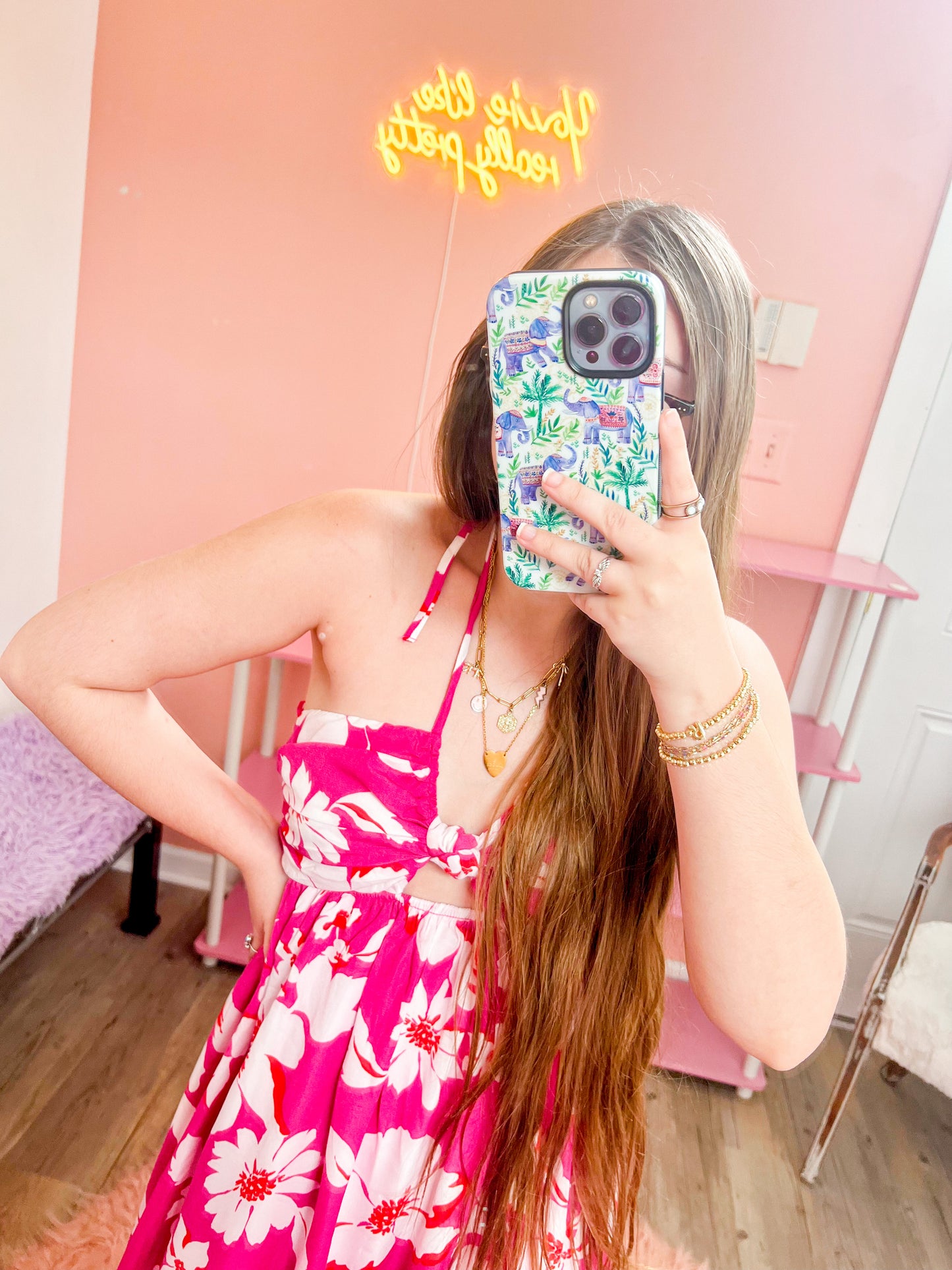 Tropical Bloom Dress