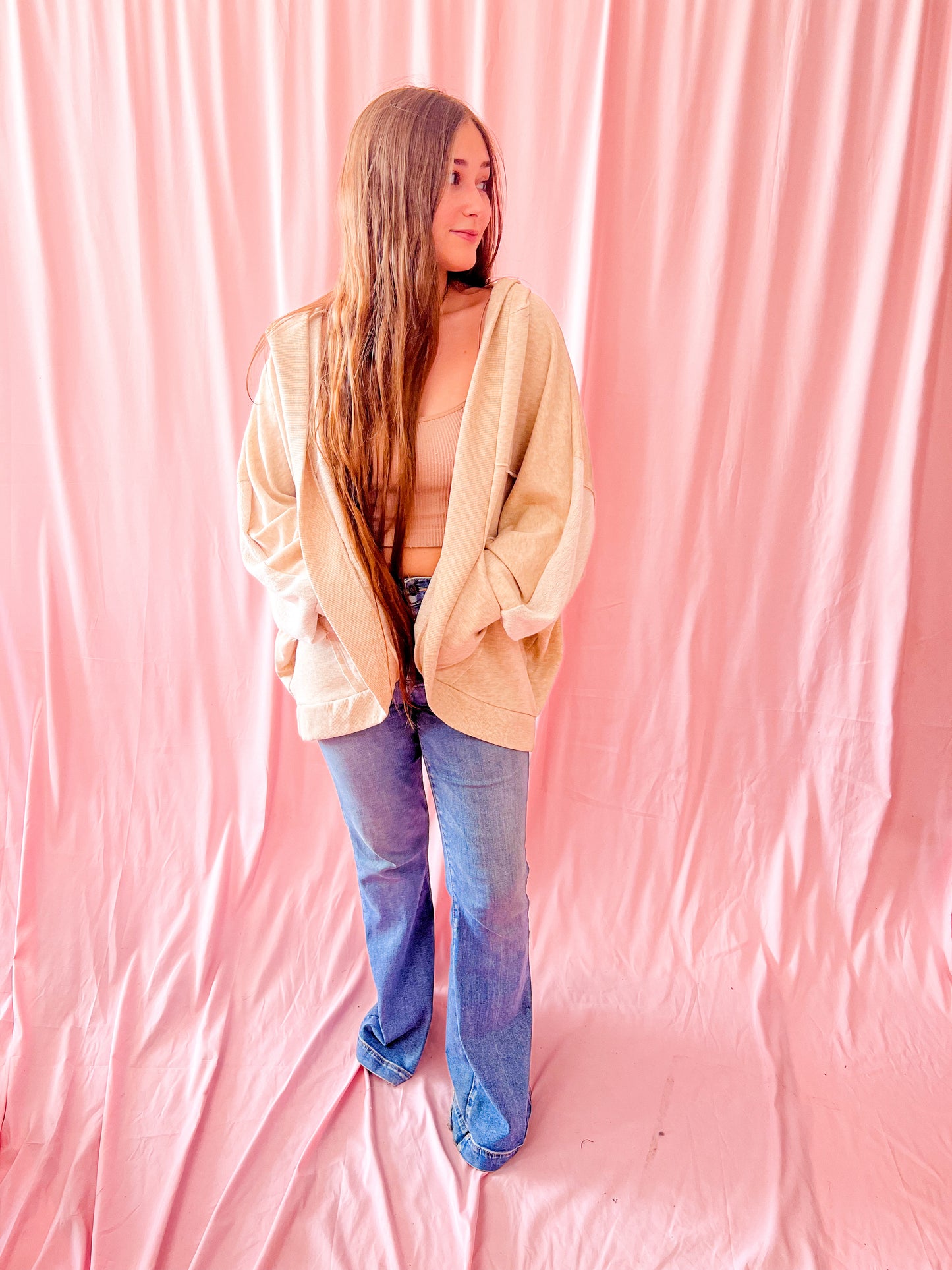 Fireside Flirt Hooded Cardigan