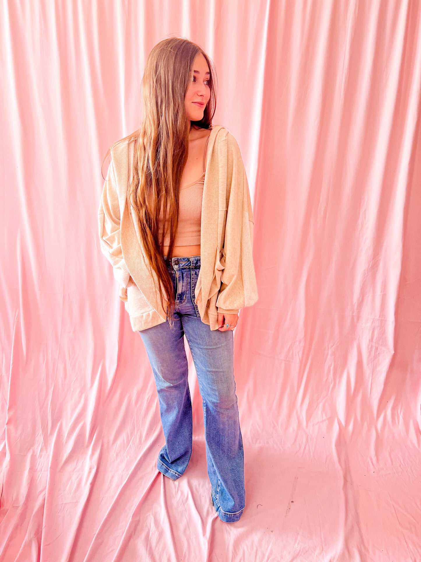 Fireside Flirt Hooded Cardigan