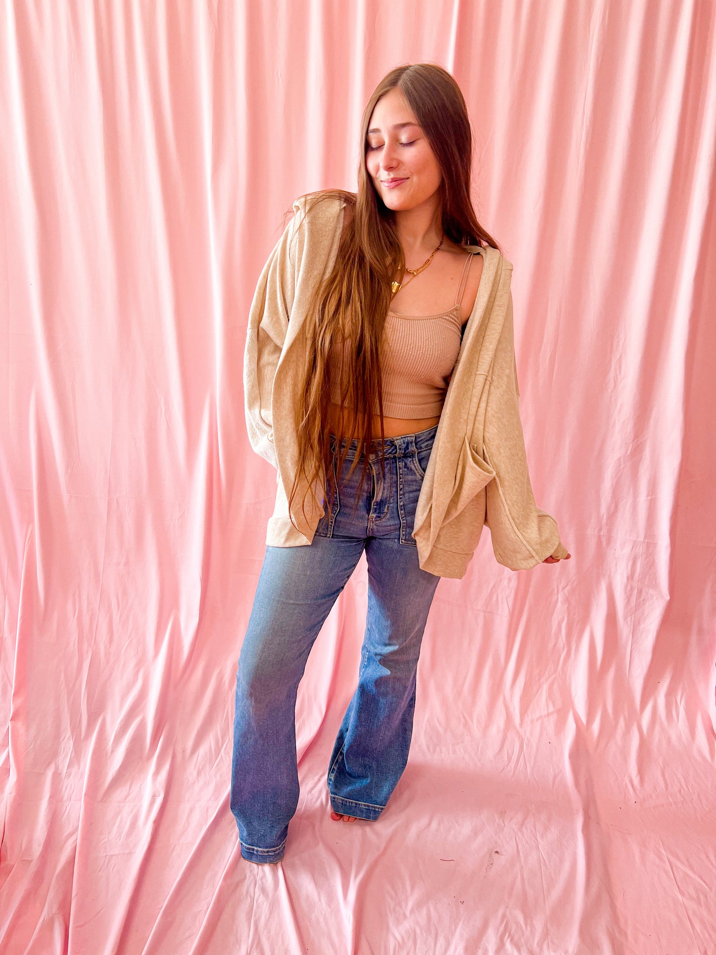 Fireside Flirt Hooded Cardigan
