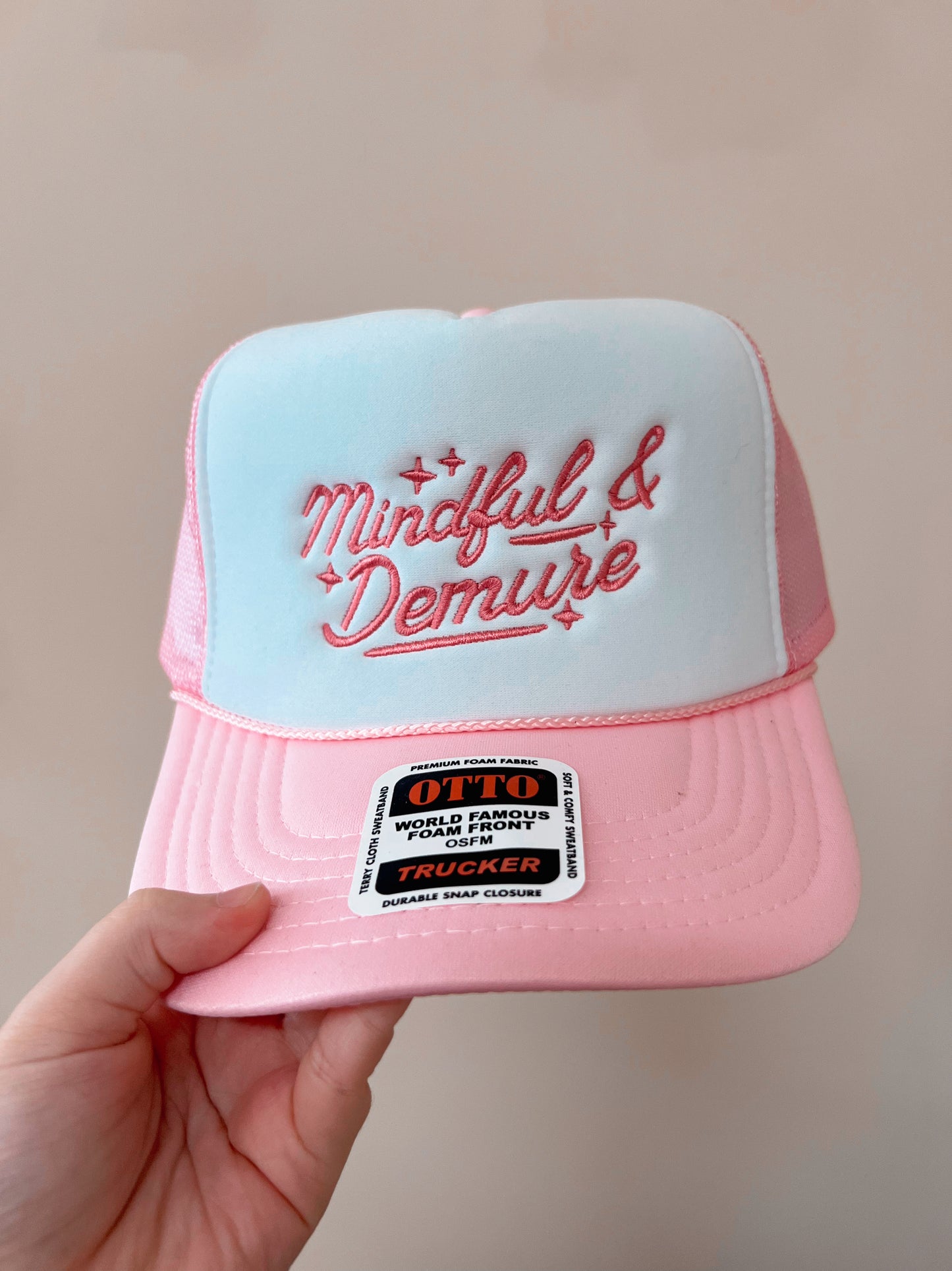 Mindful & Demure Trucker Hat