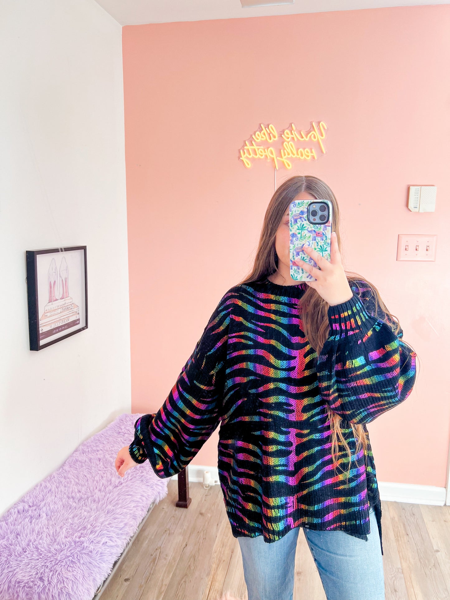 Electric Roar Sweater