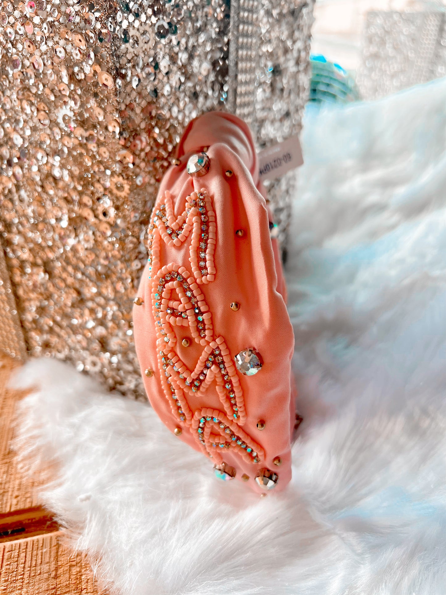 Mama Beaded Headband