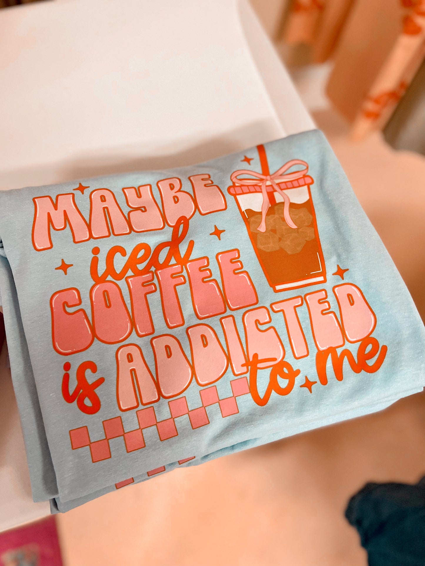 Maybe Iced Coffee Tee