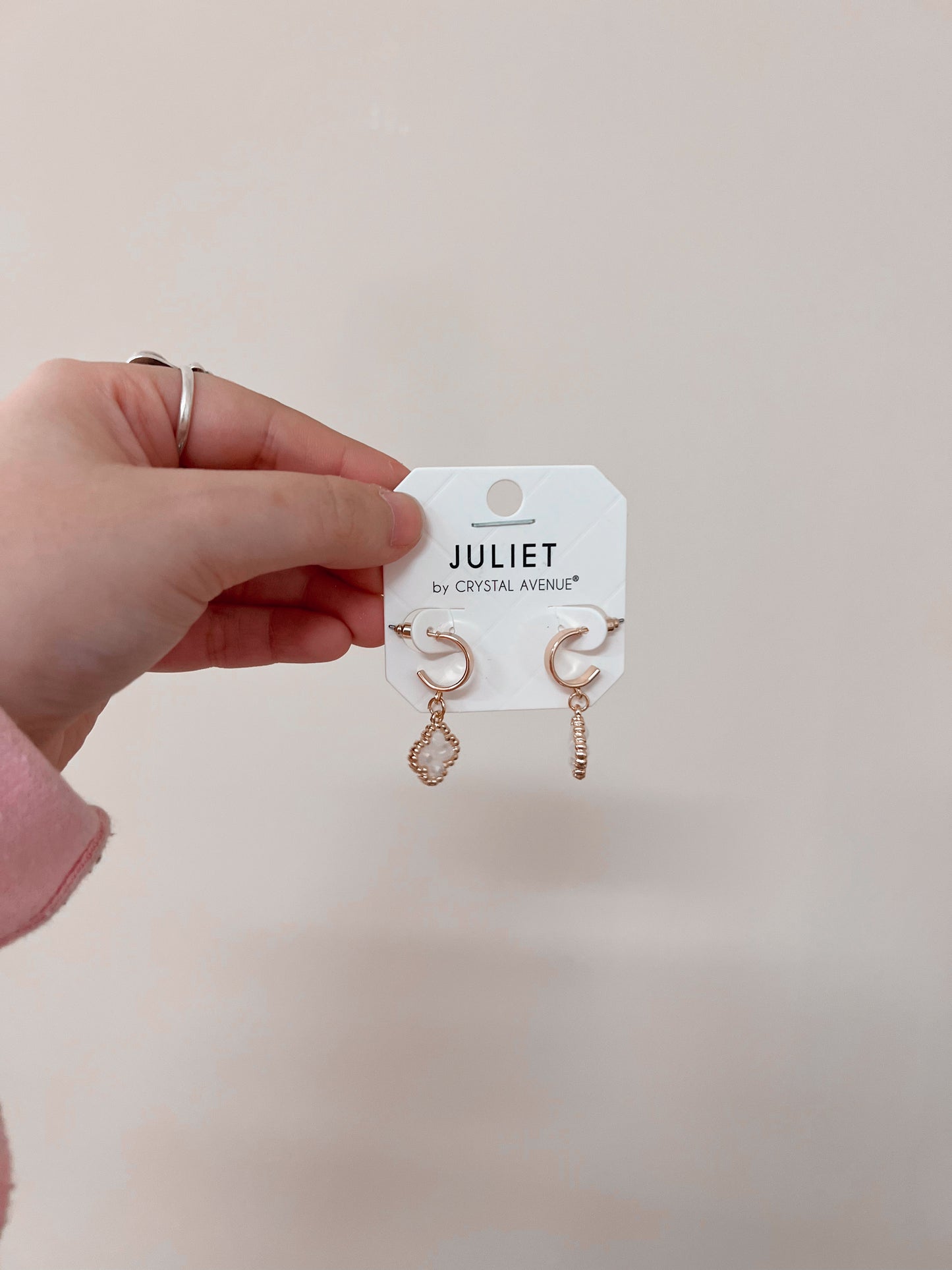 White Morocco Earrings