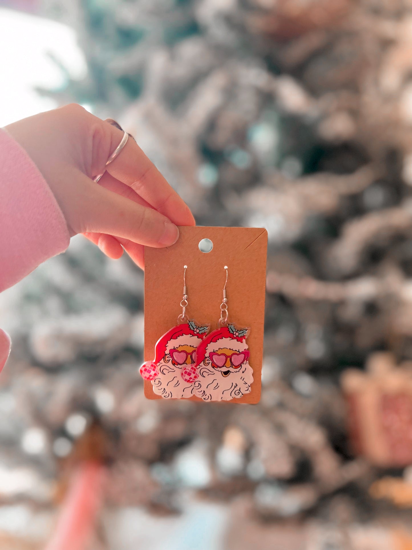 Groovy Santa Earrings