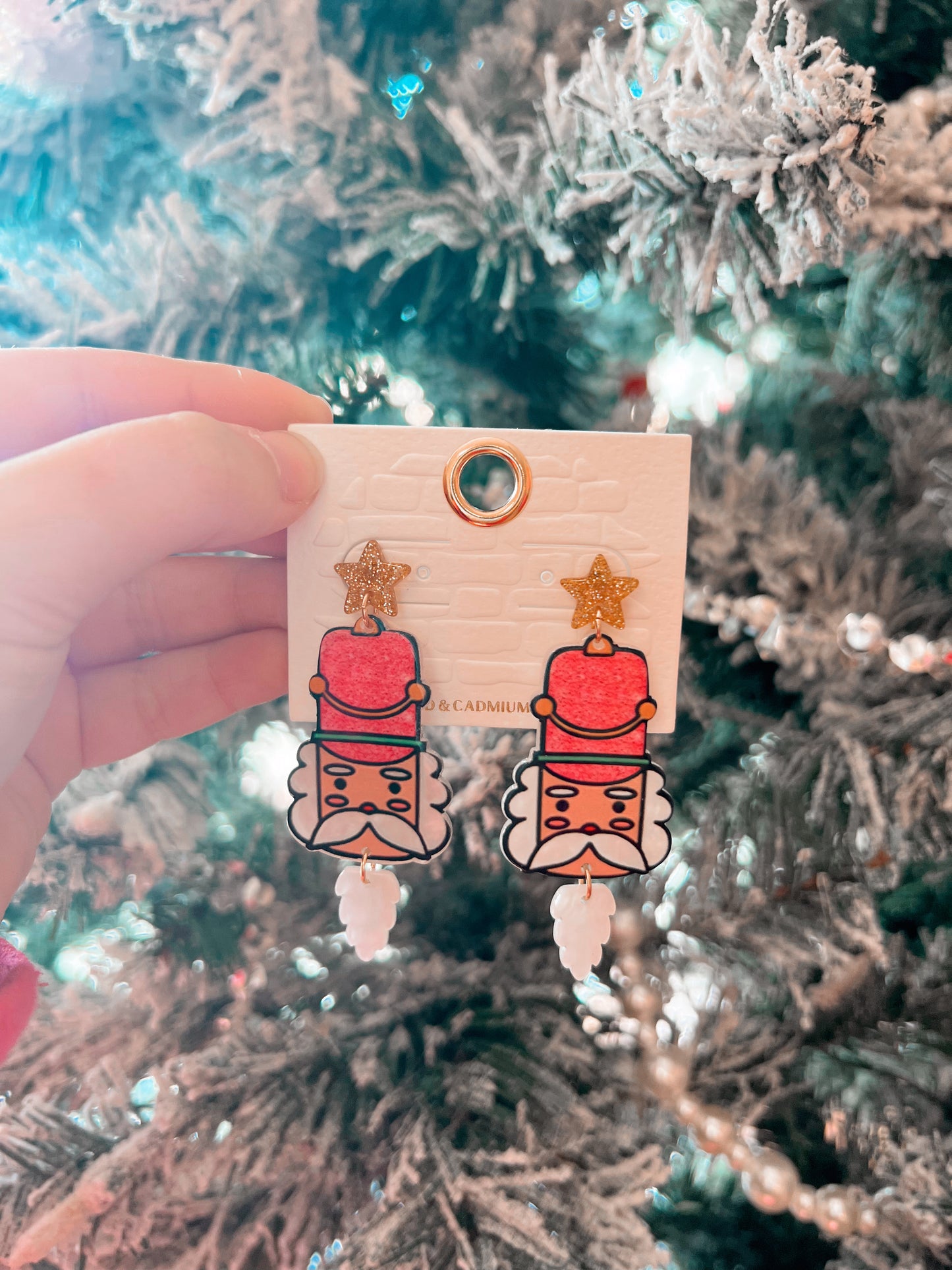 Nutcracker Dangle Earrings