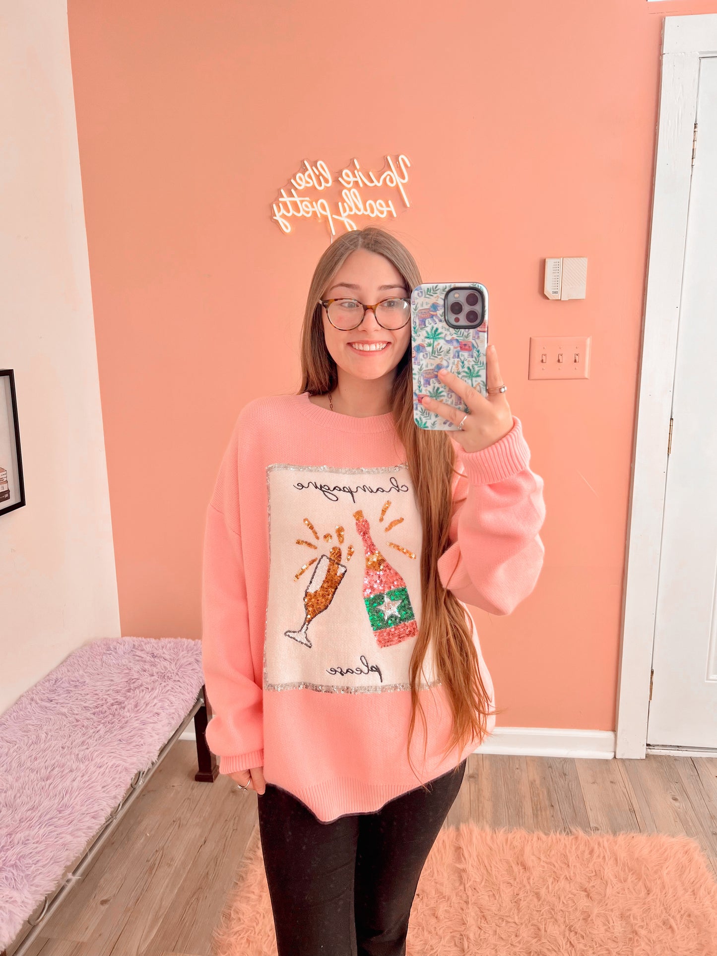 Champagne Please! Sweater