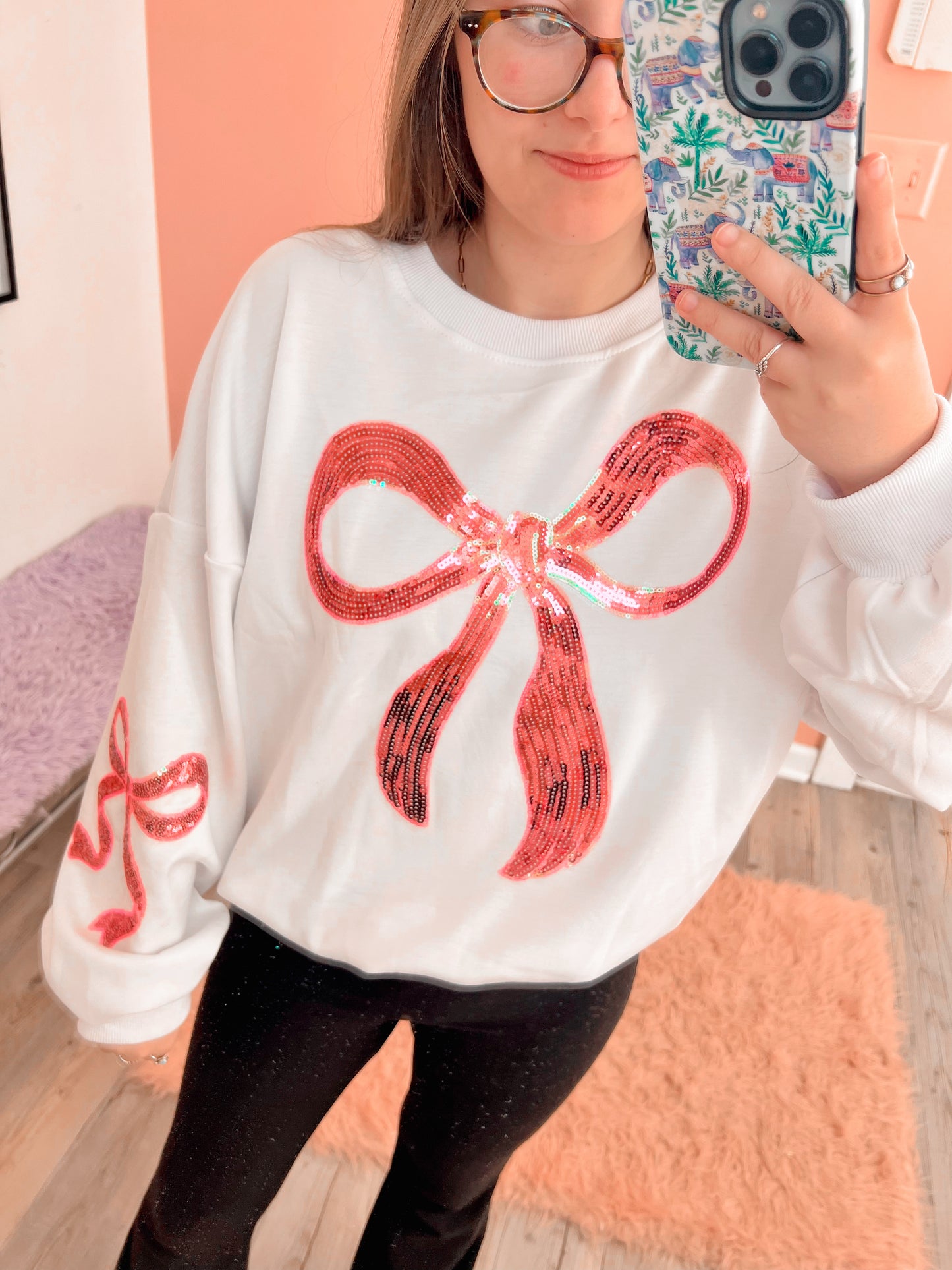Prettier In Pink Crewneck
