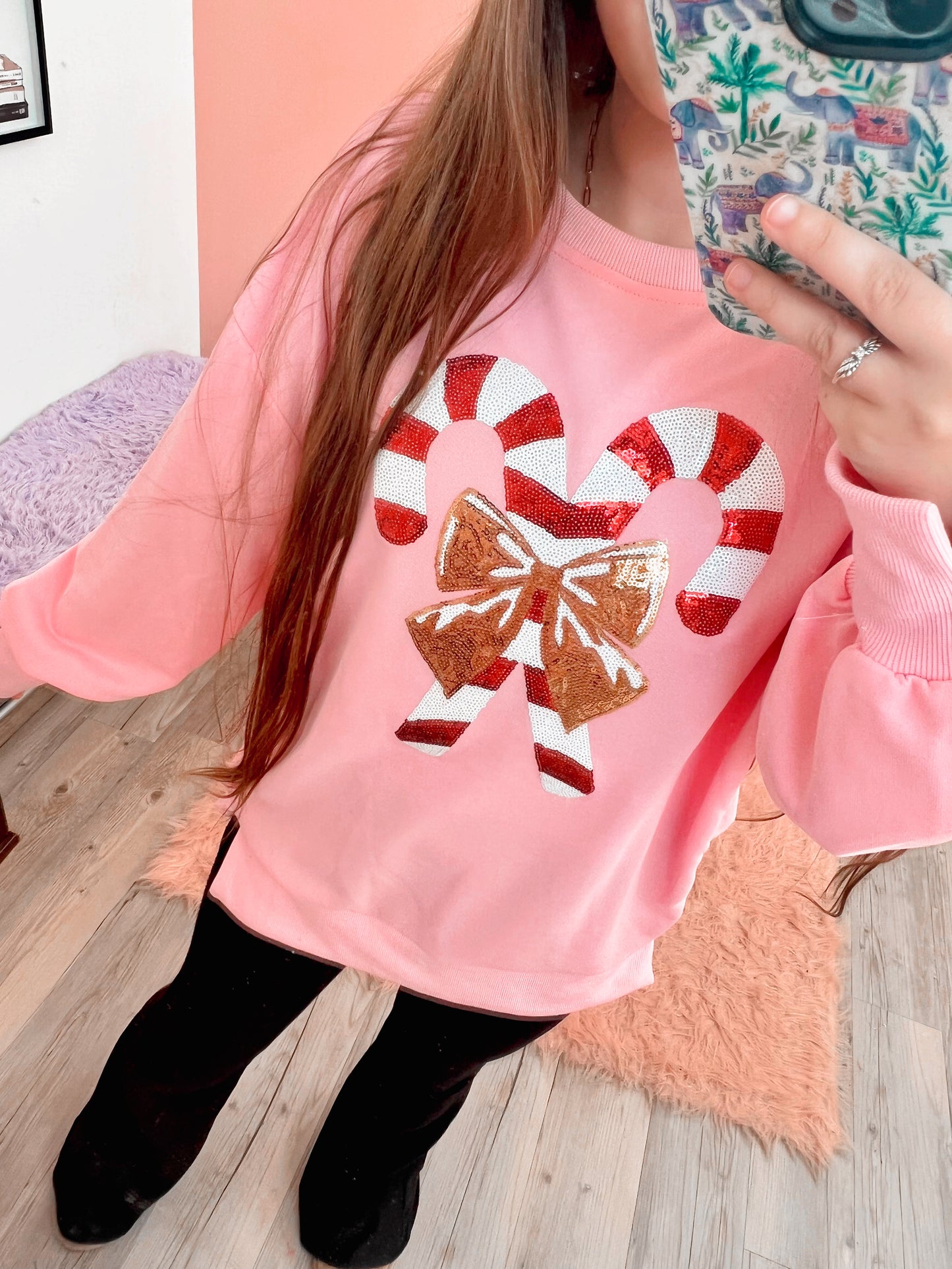 Candy Cane Lane Pullover