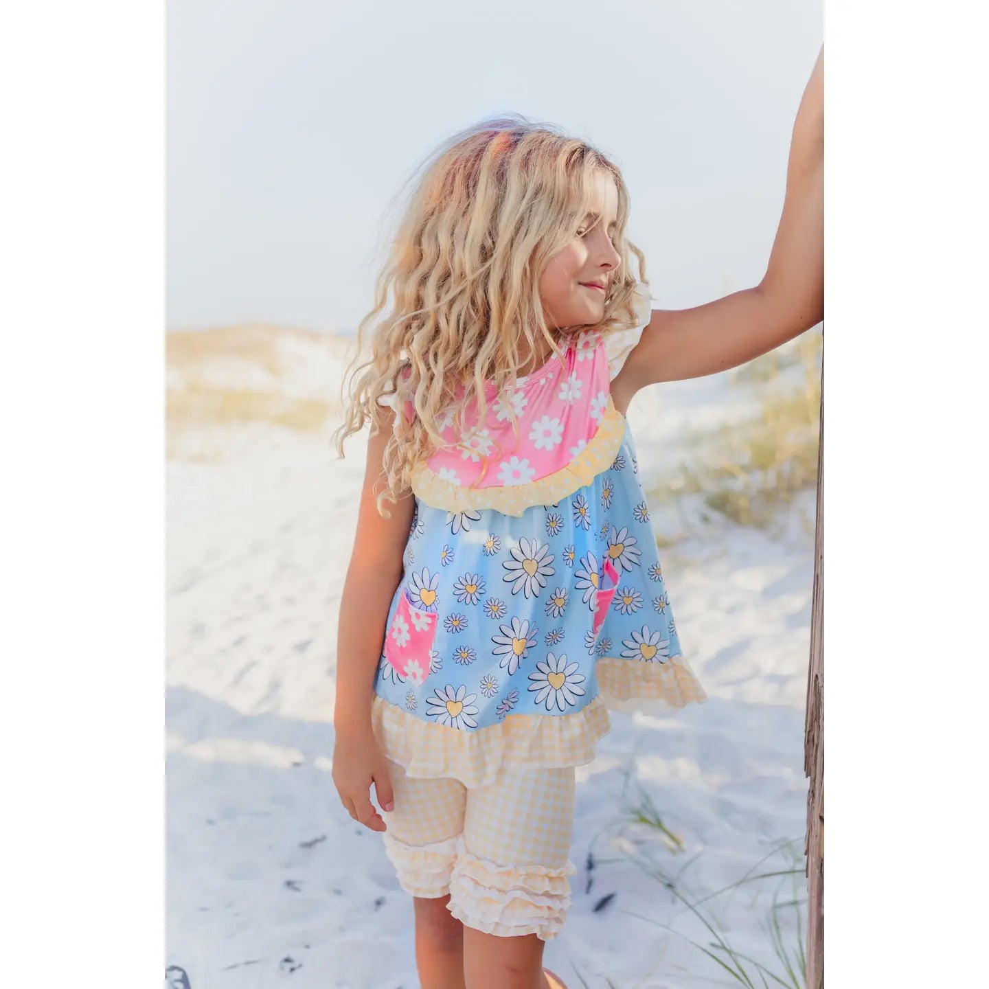Pink/Blue Daisy Mix Set