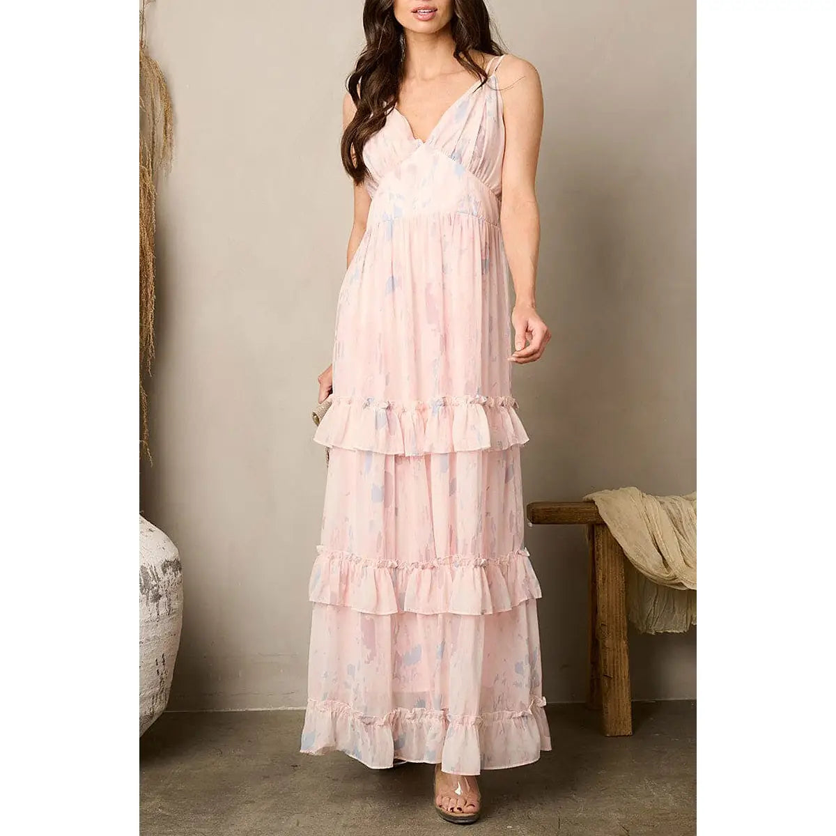 In The Clouds Maxi Dress