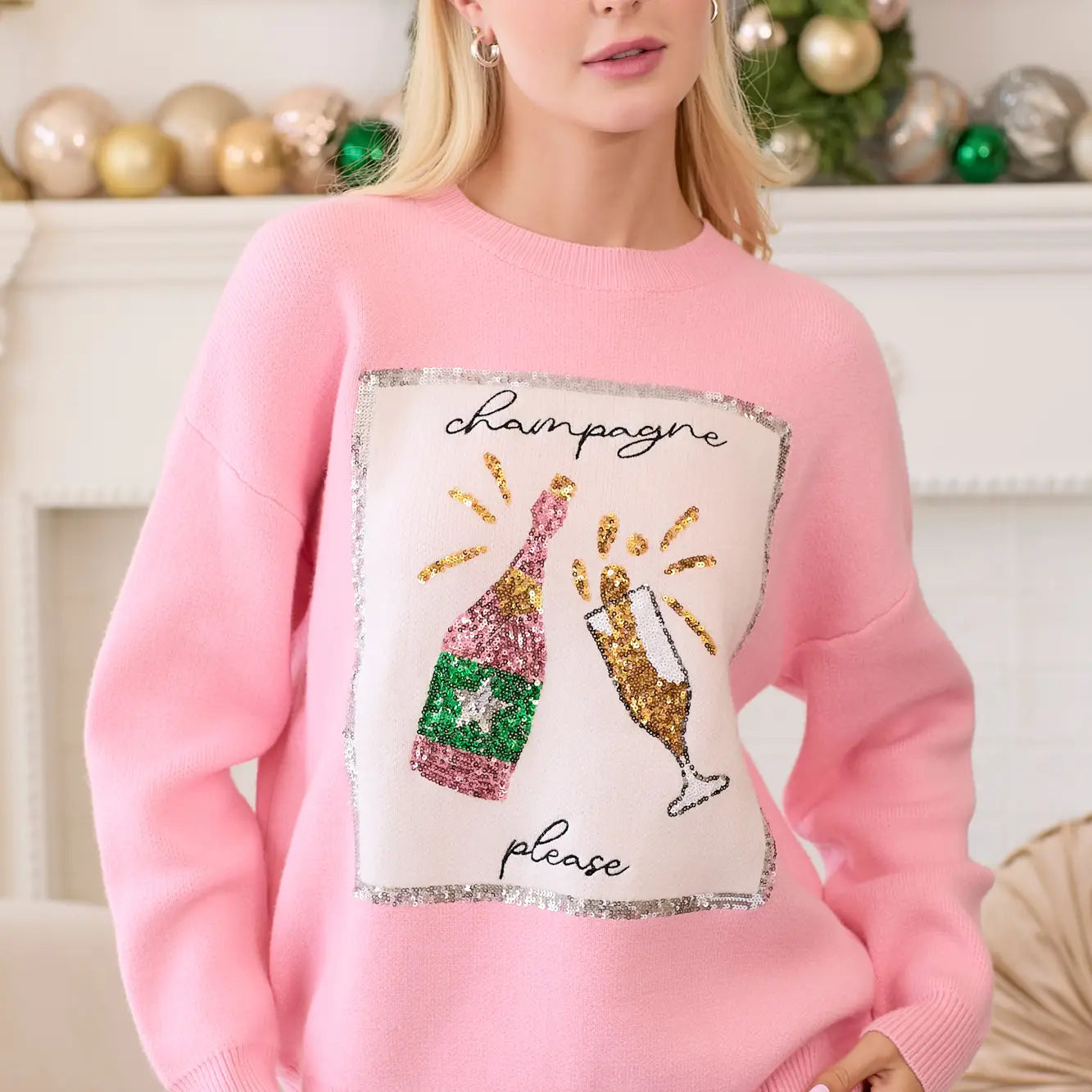 Champagne Please! Sweater