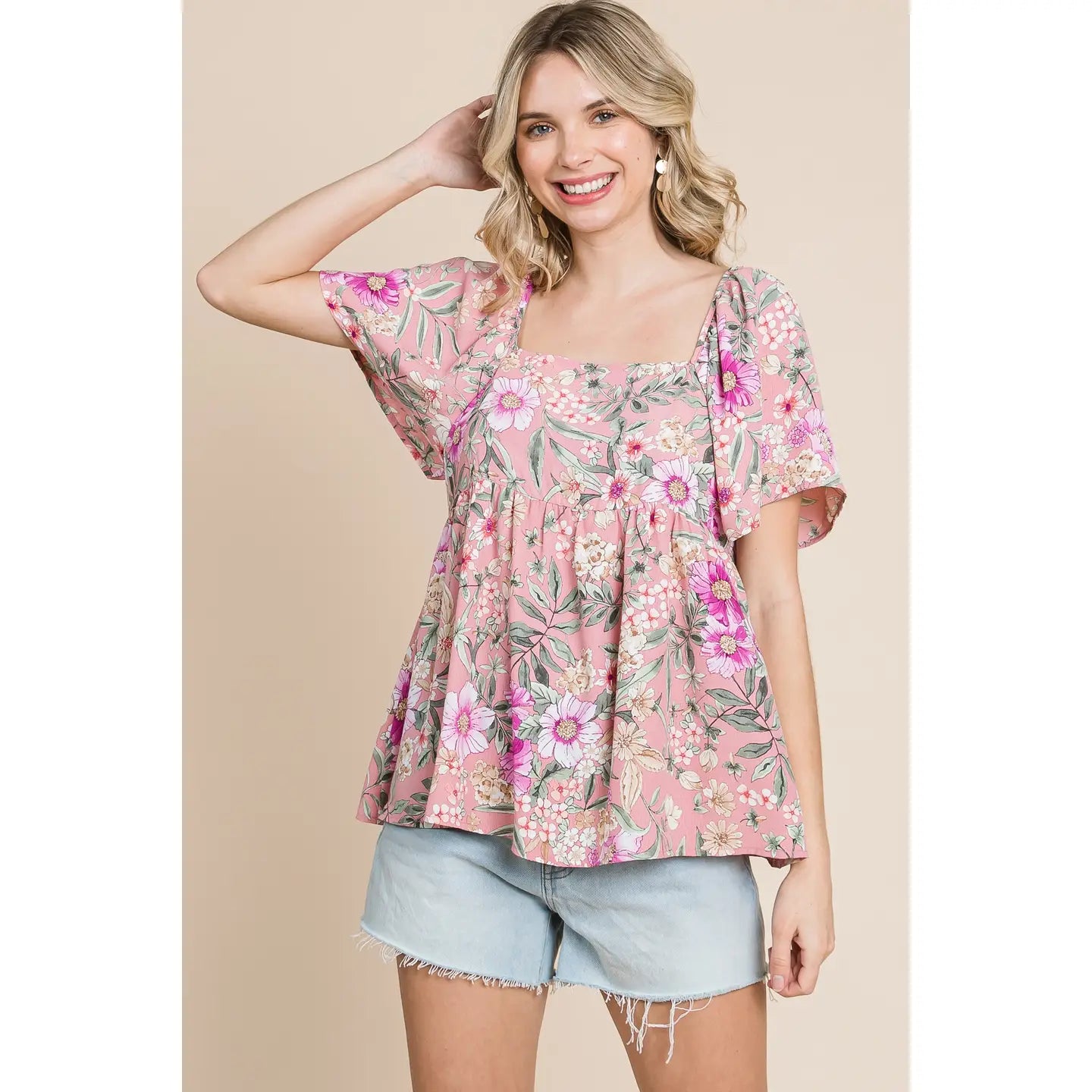 Plus - Sunset Garden Top