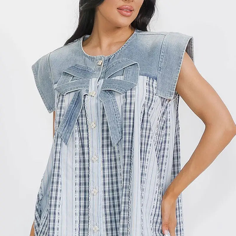 Denim Delight Top