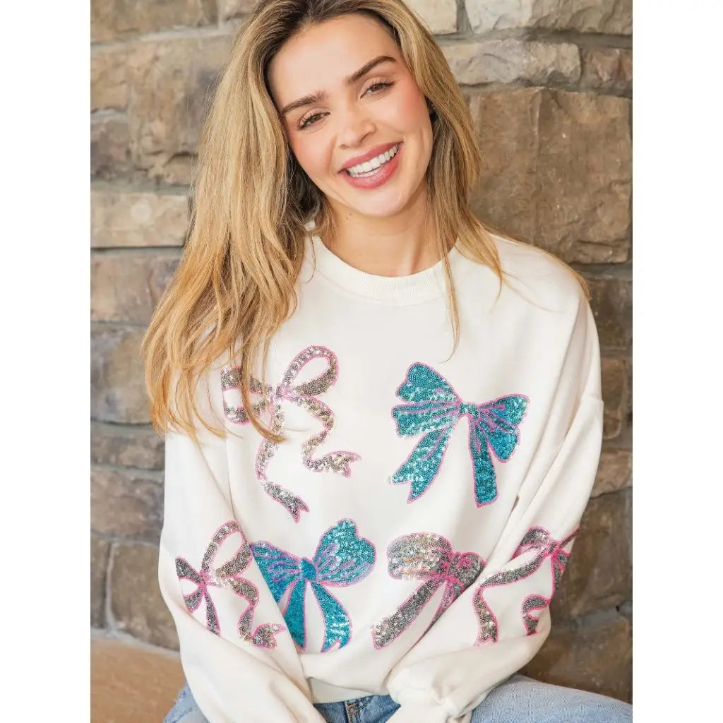 BOWtiful Babe Crewneck