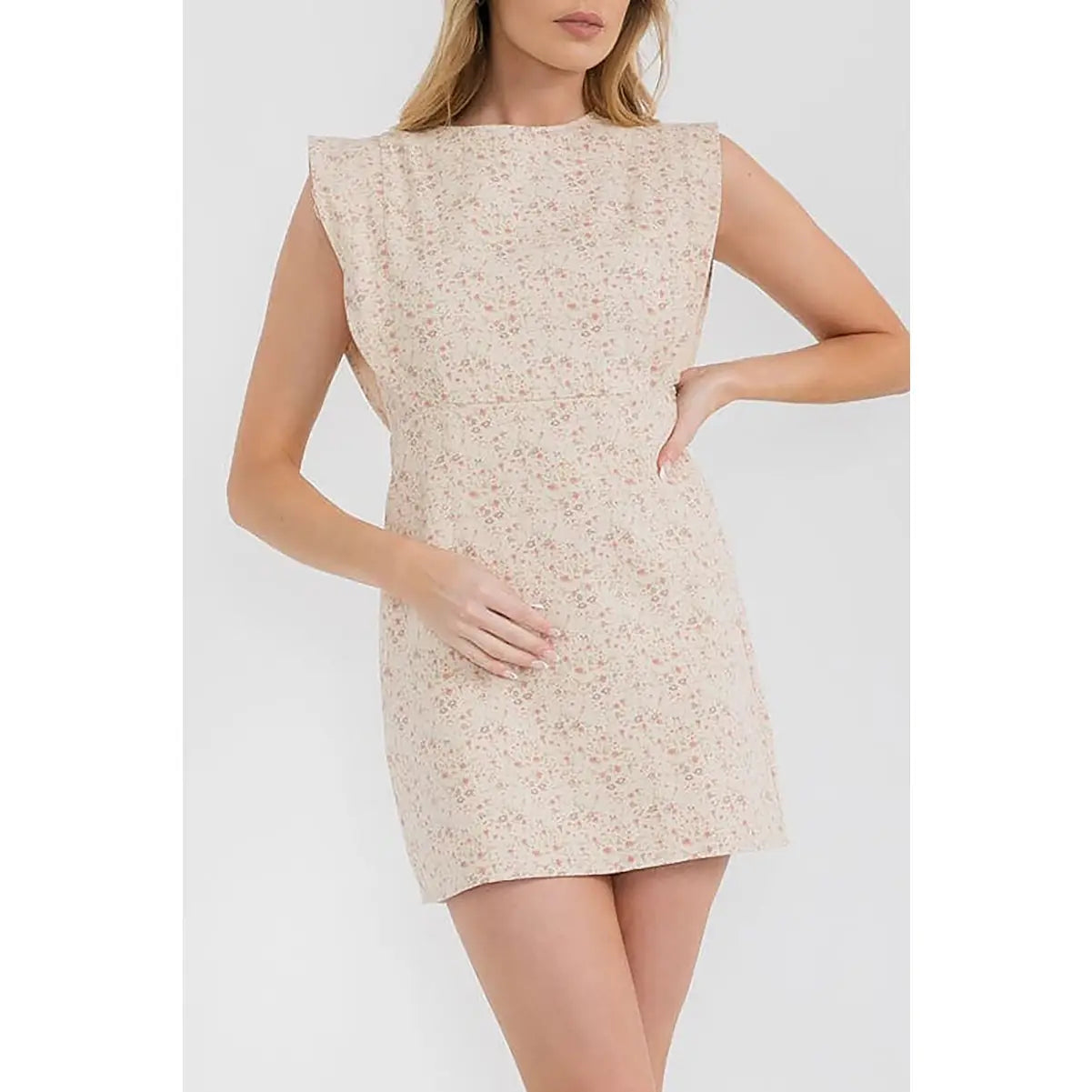 Sand Flowers Dress