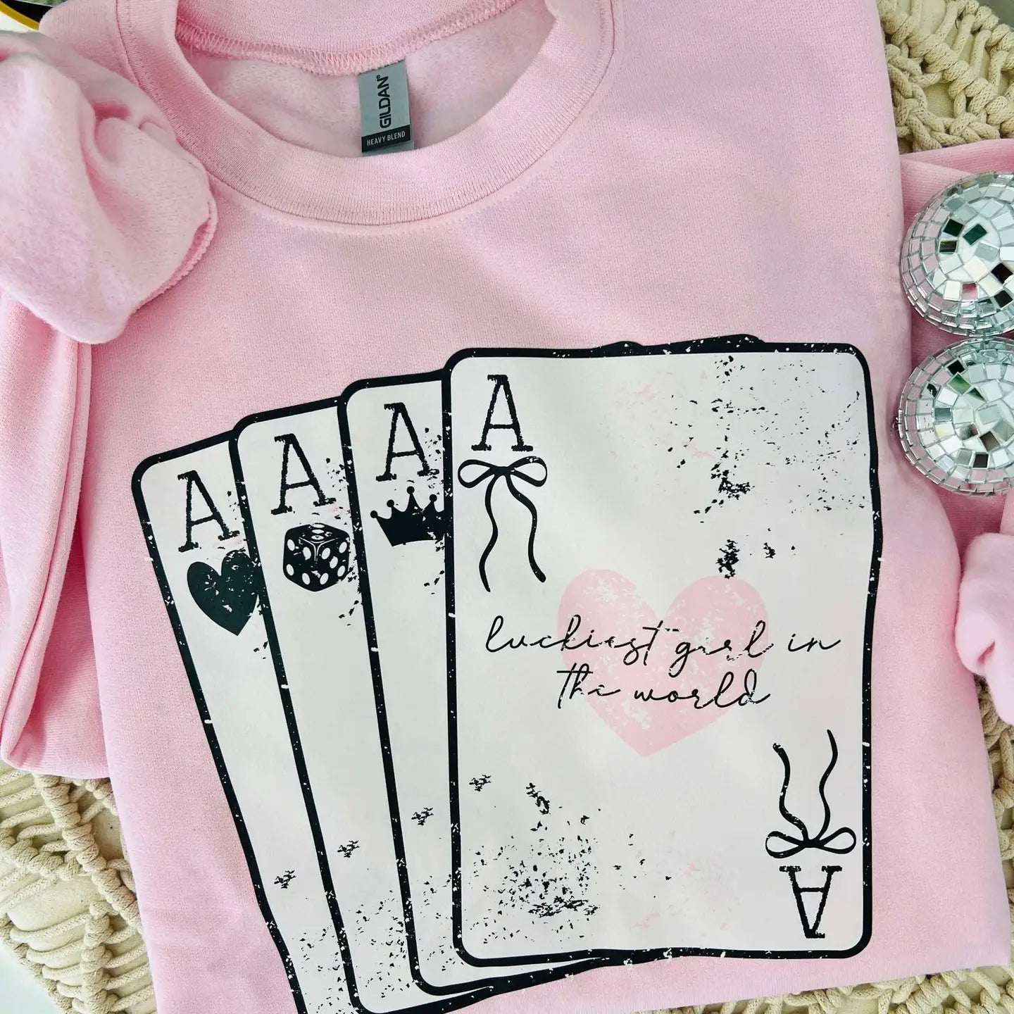 Luckiest Girl in the World Crewneck