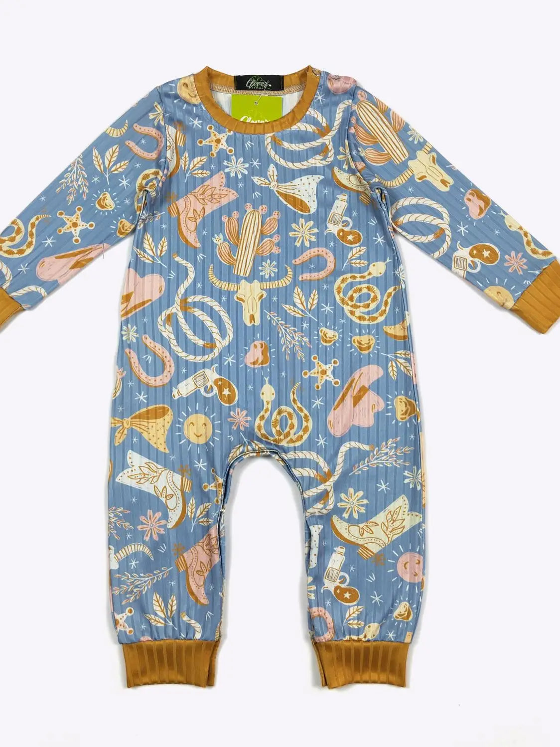 Dusty Blue West Romper