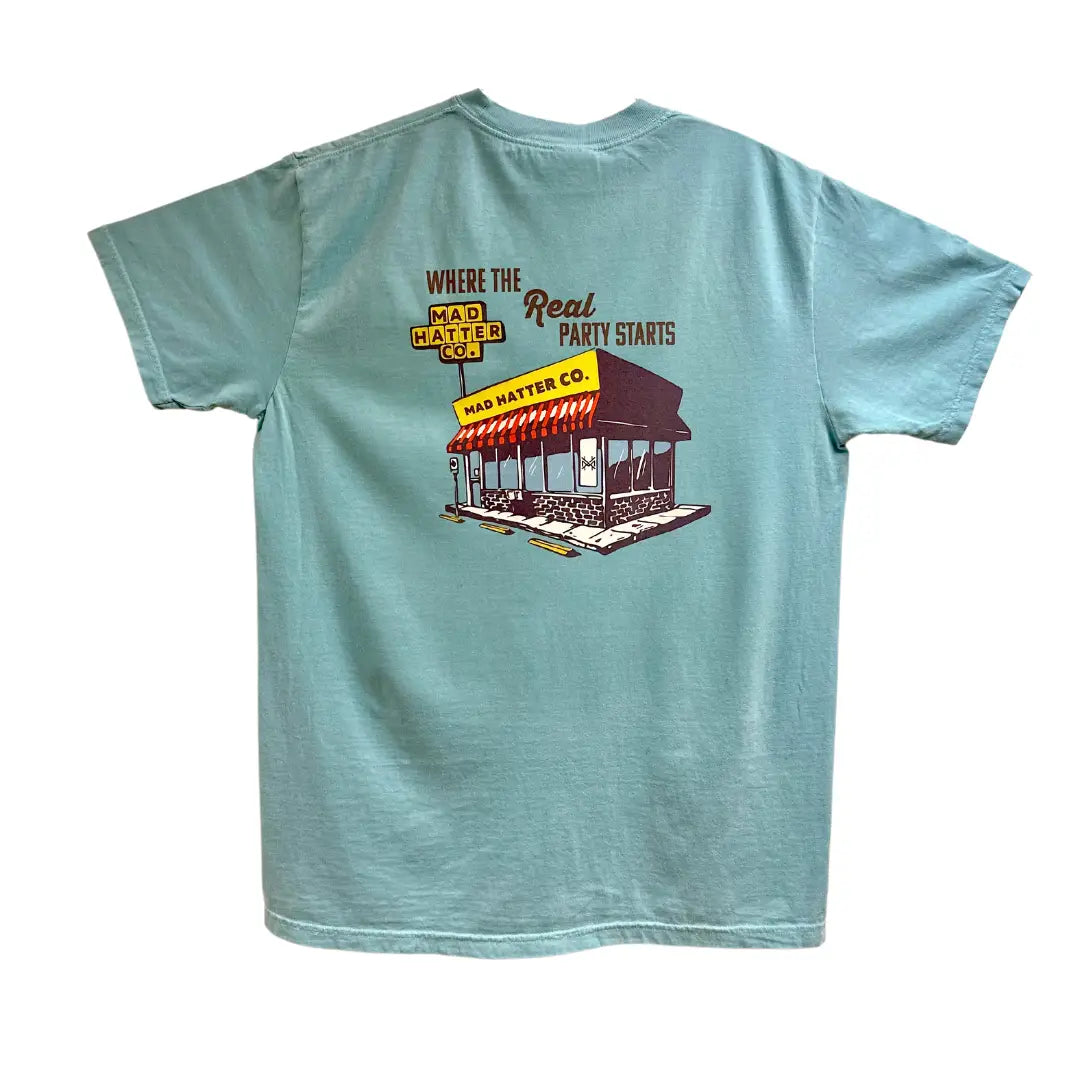 Where The Real Party Starts Tee