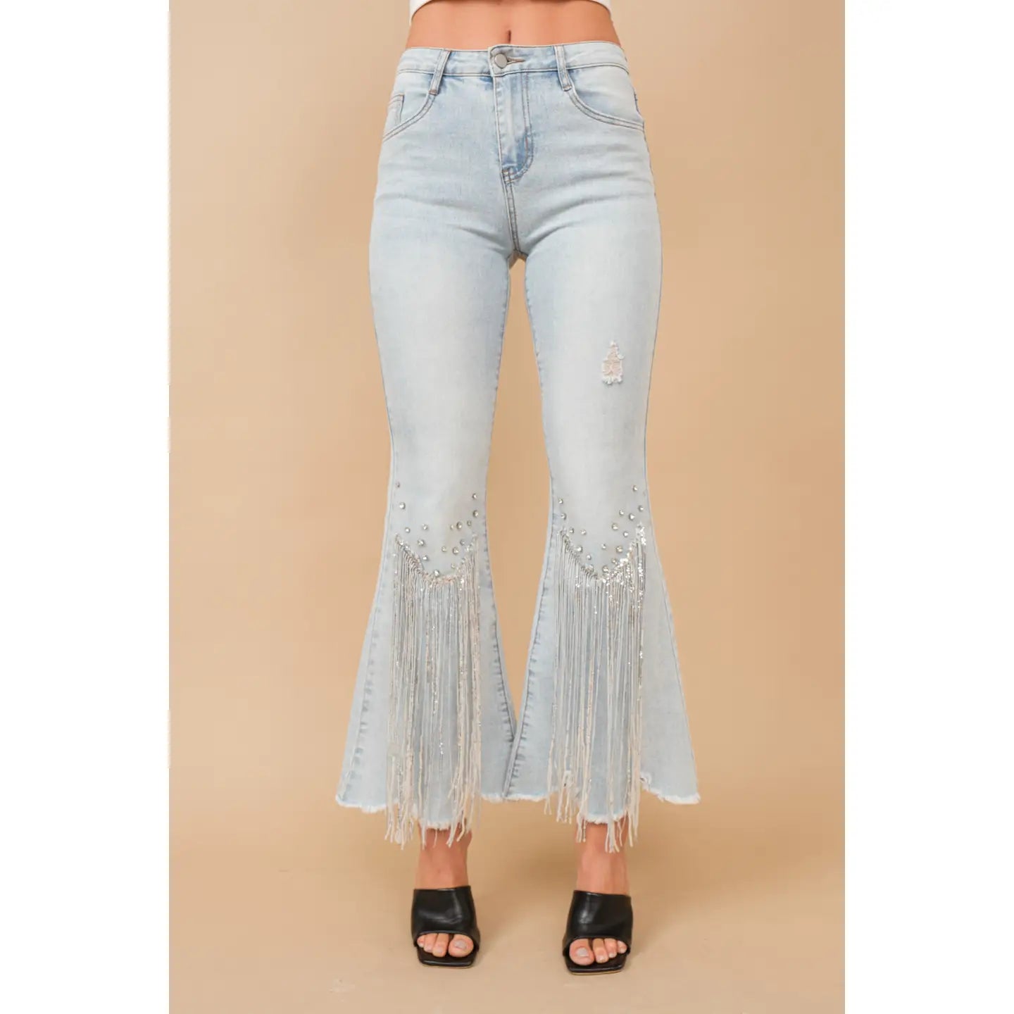 The Priscilla Rhinestone Jeans