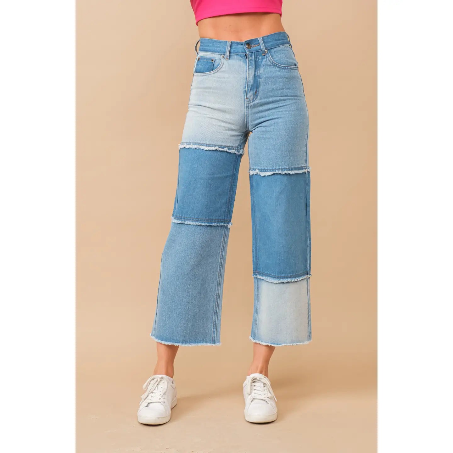 The Keeley Colorblock Jeans