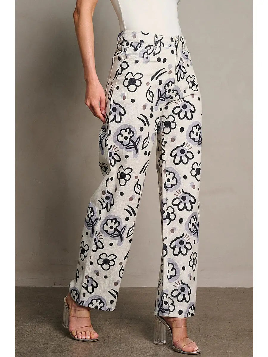 The Wanderer Floral Jeans