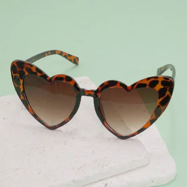 Heart Frame Sunglasses