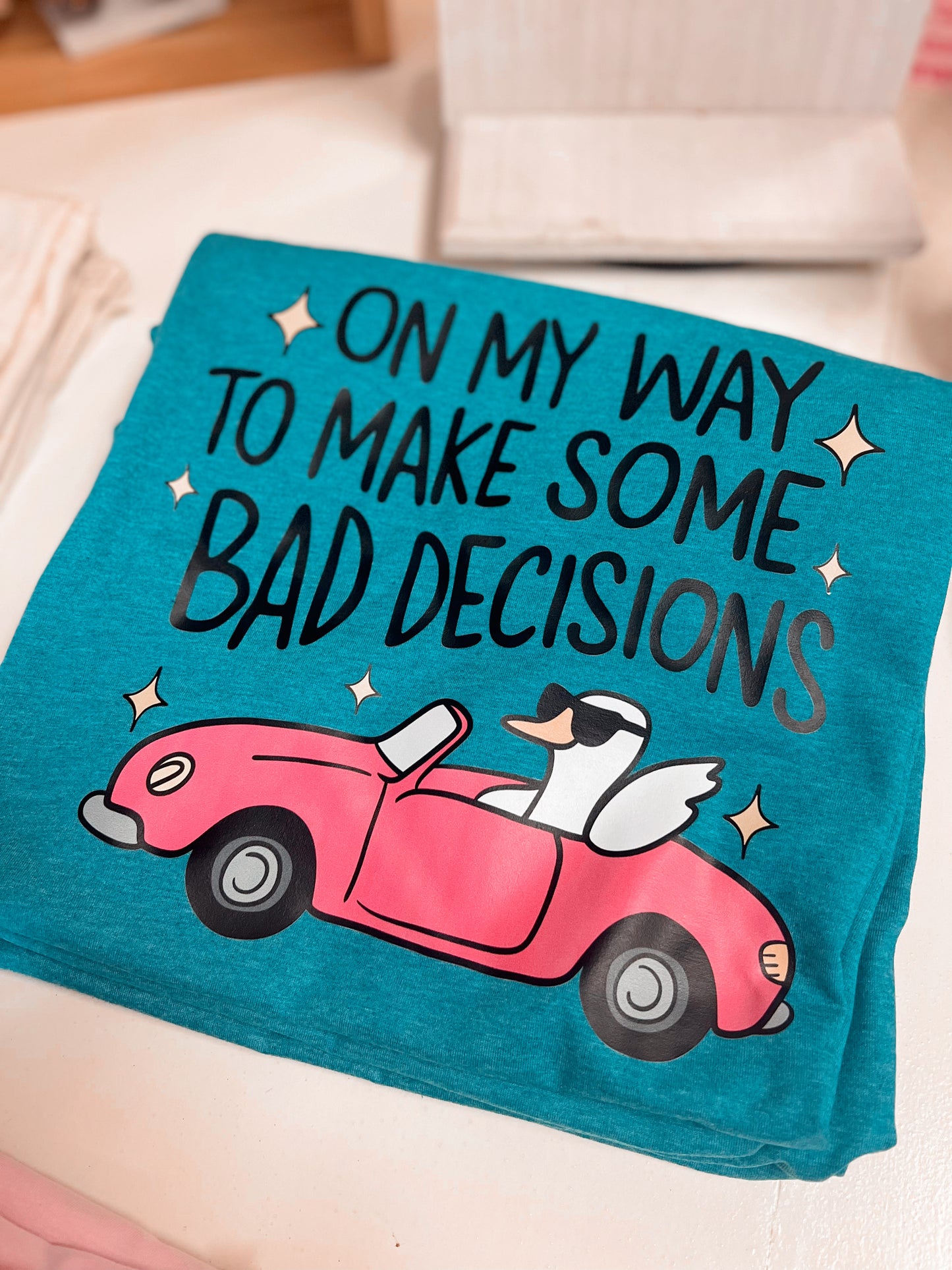 OMW to Bad Decisions Tee