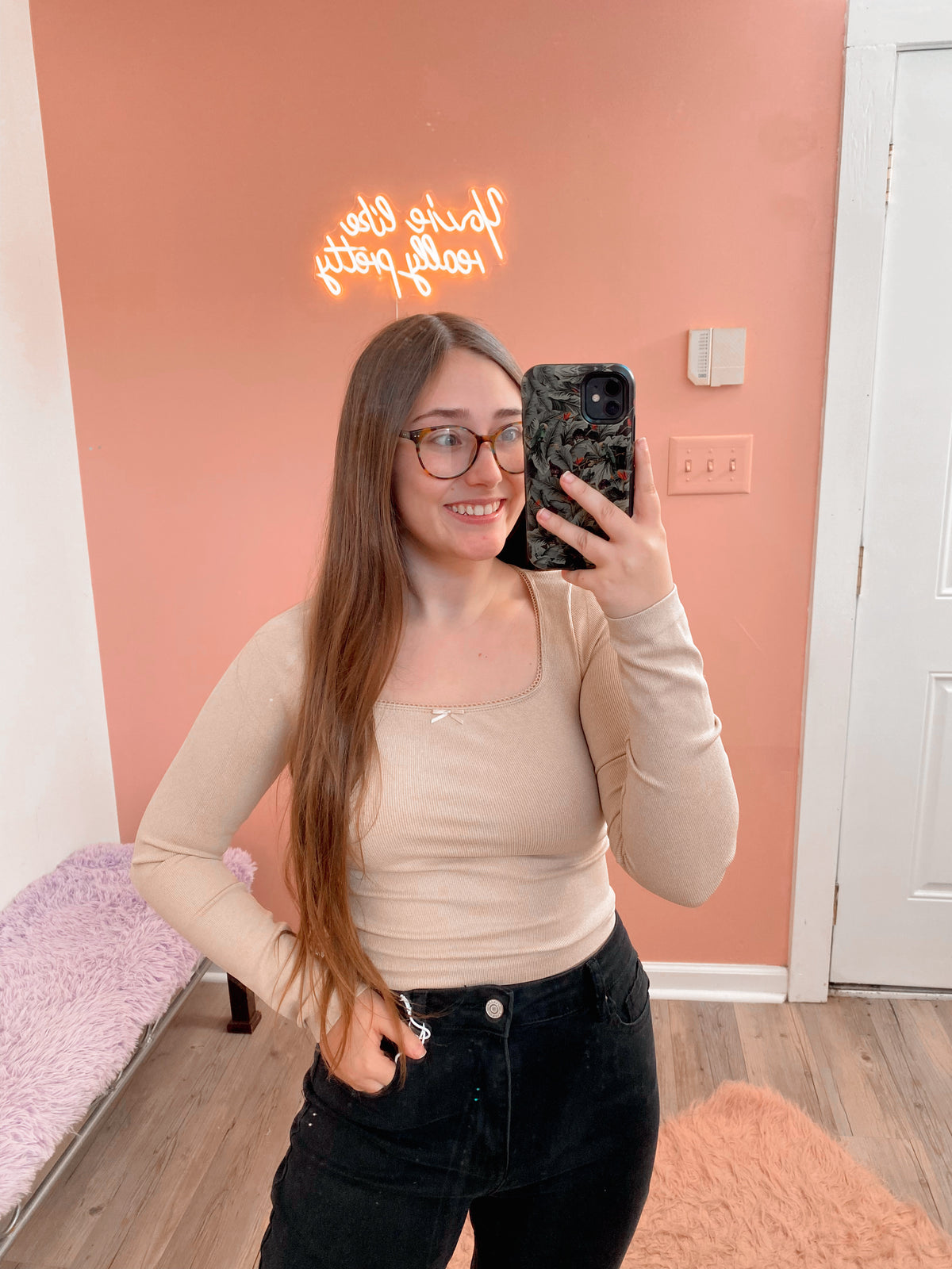 Bowtiful Basic Long Sleeve
