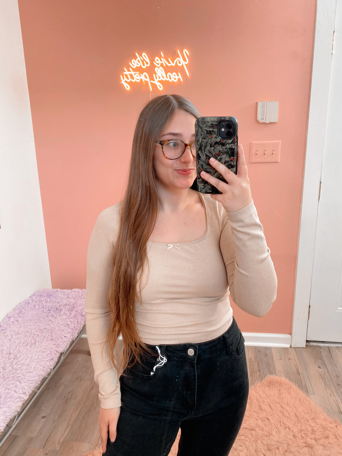 Bowtiful Basic Long Sleeve