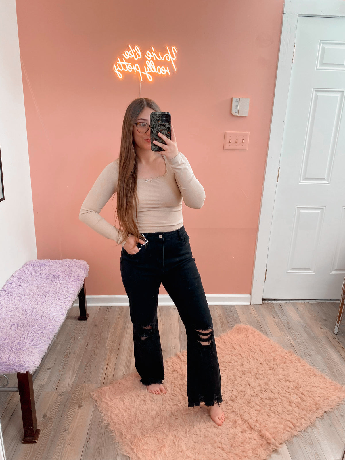 The Margo Distressed Jeans