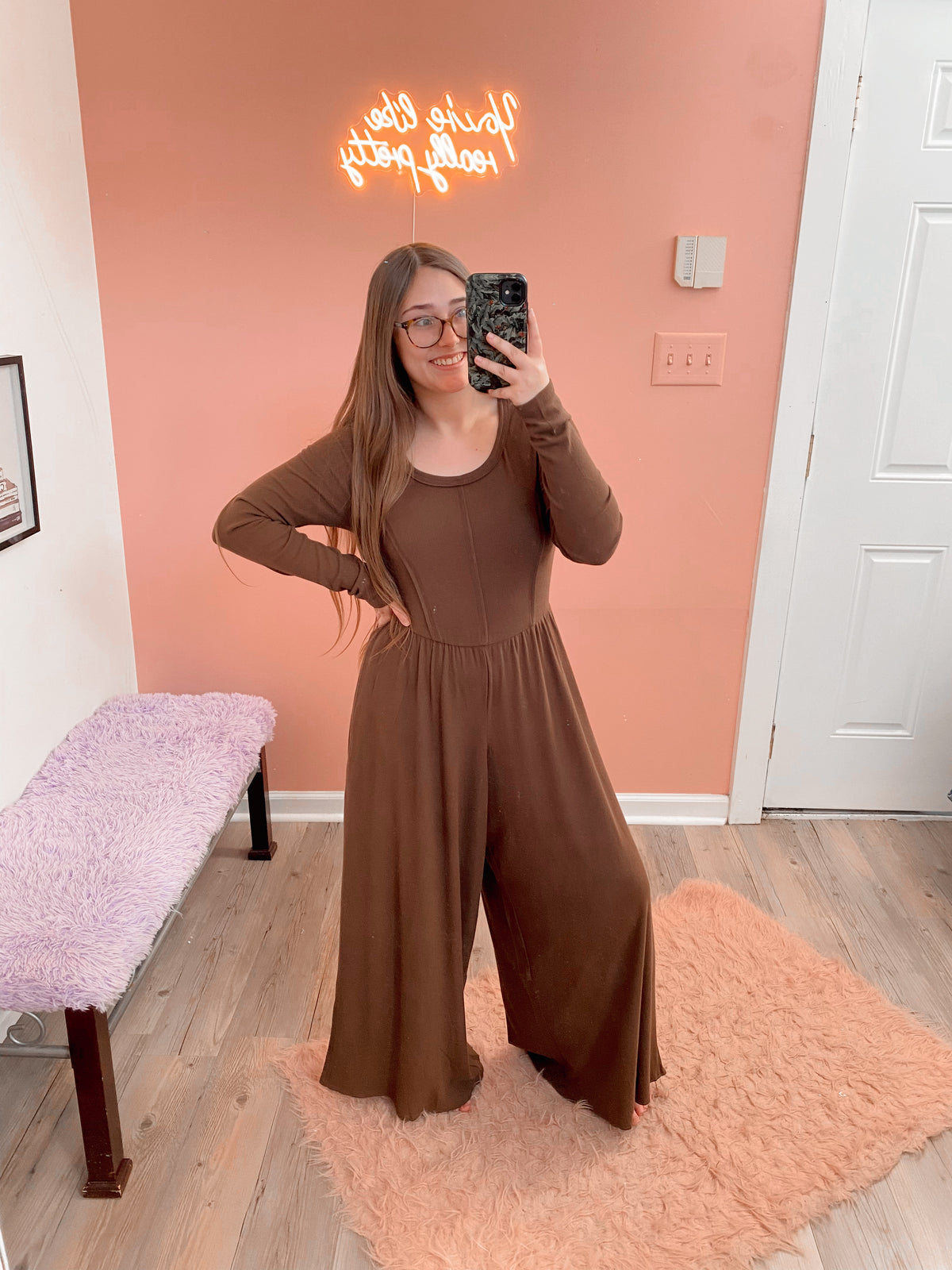 Fall Into Comfort Jumpsuit