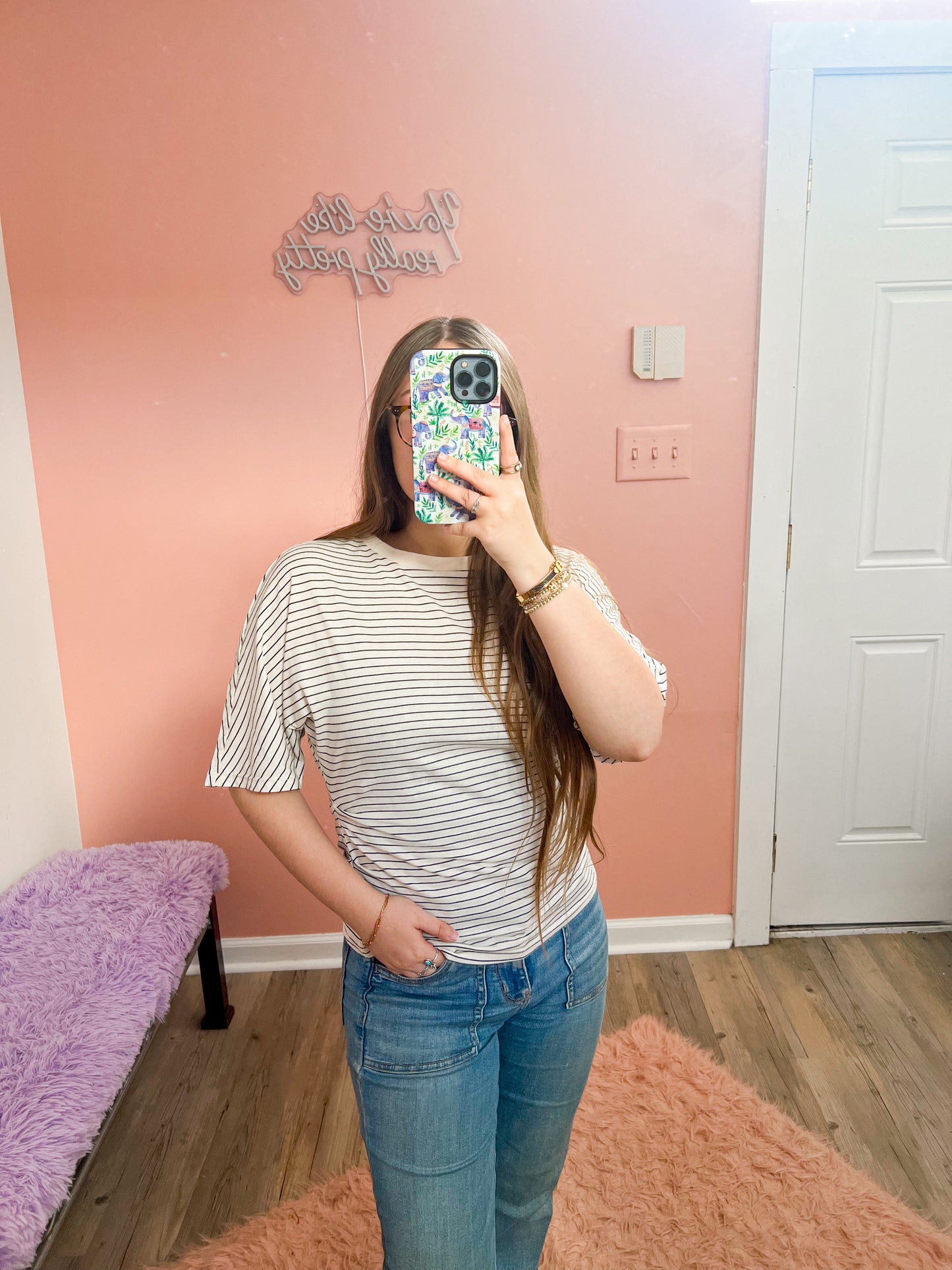 Soft Stripes Top
