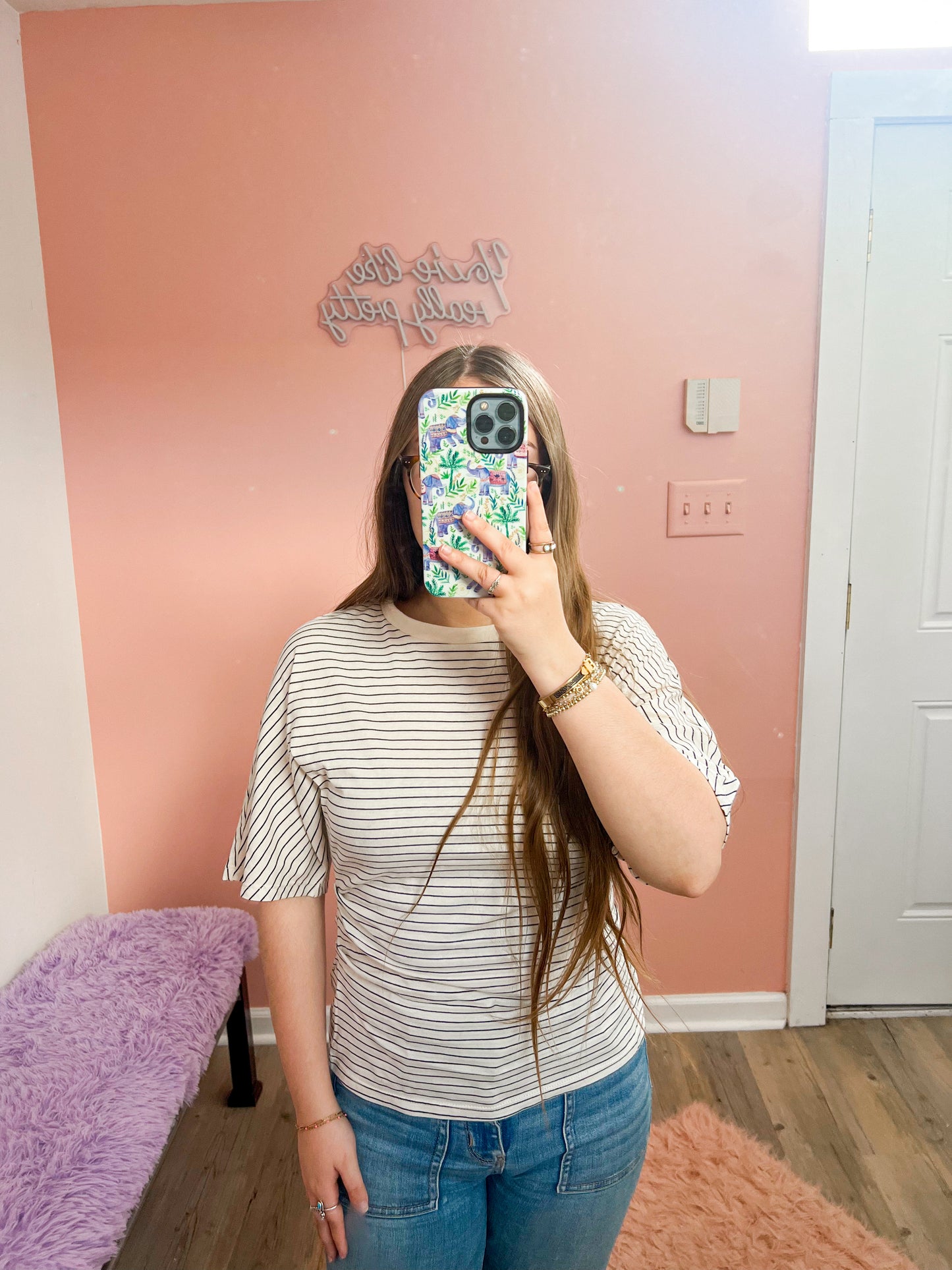 Soft Stripes Top