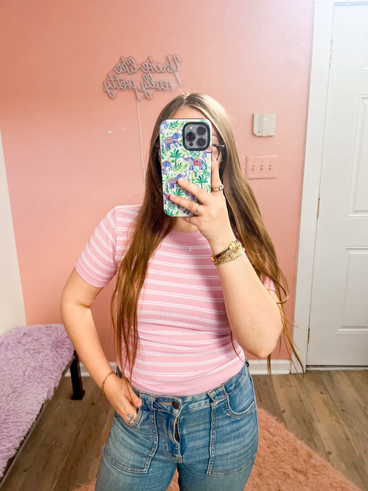 Blushing Seamless Top