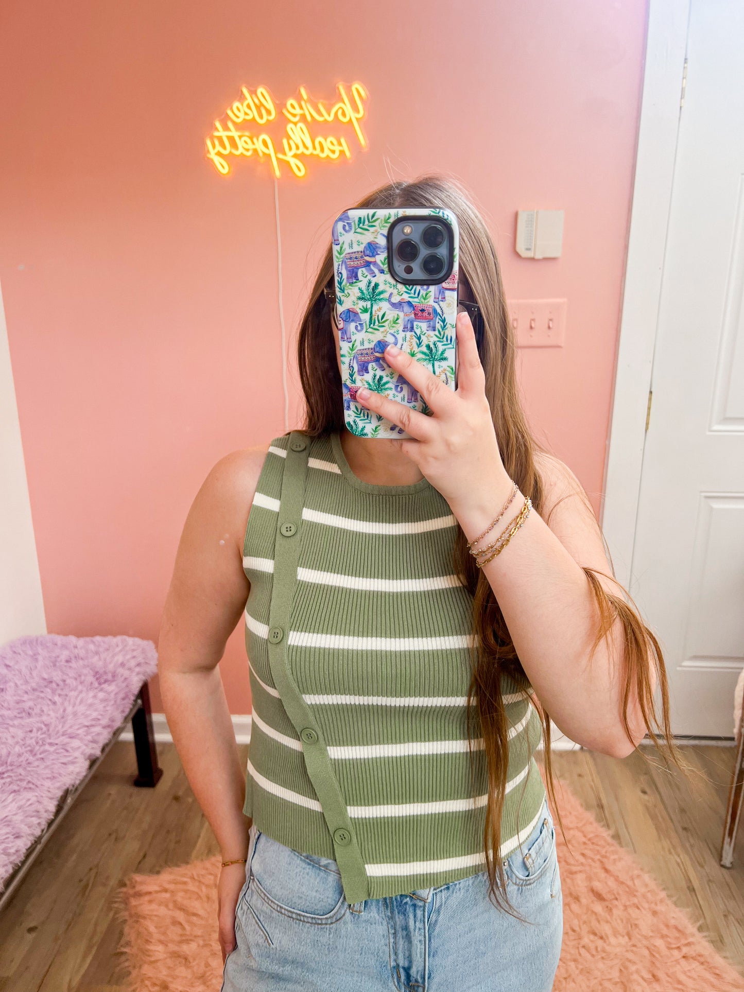 Coastal Stripes Top
